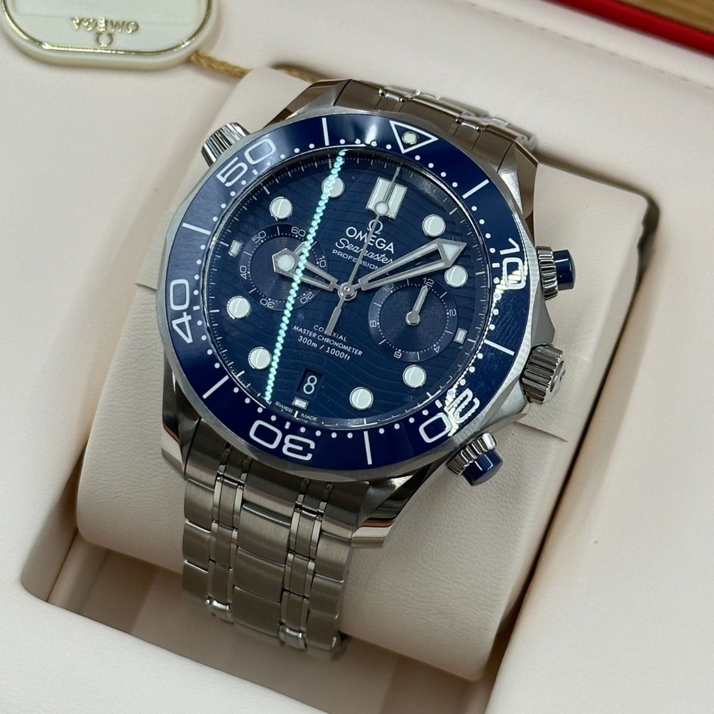 Omega Seamaster Diver 300 M 210.30.44.51.03.001 (2023) - Blue dial 44 mm Steel case (7/8)