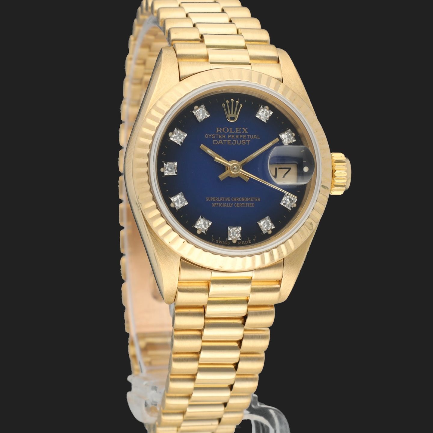 Rolex Lady-Datejust 69178 (1984) - 26 mm Yellow Gold case (4/8)