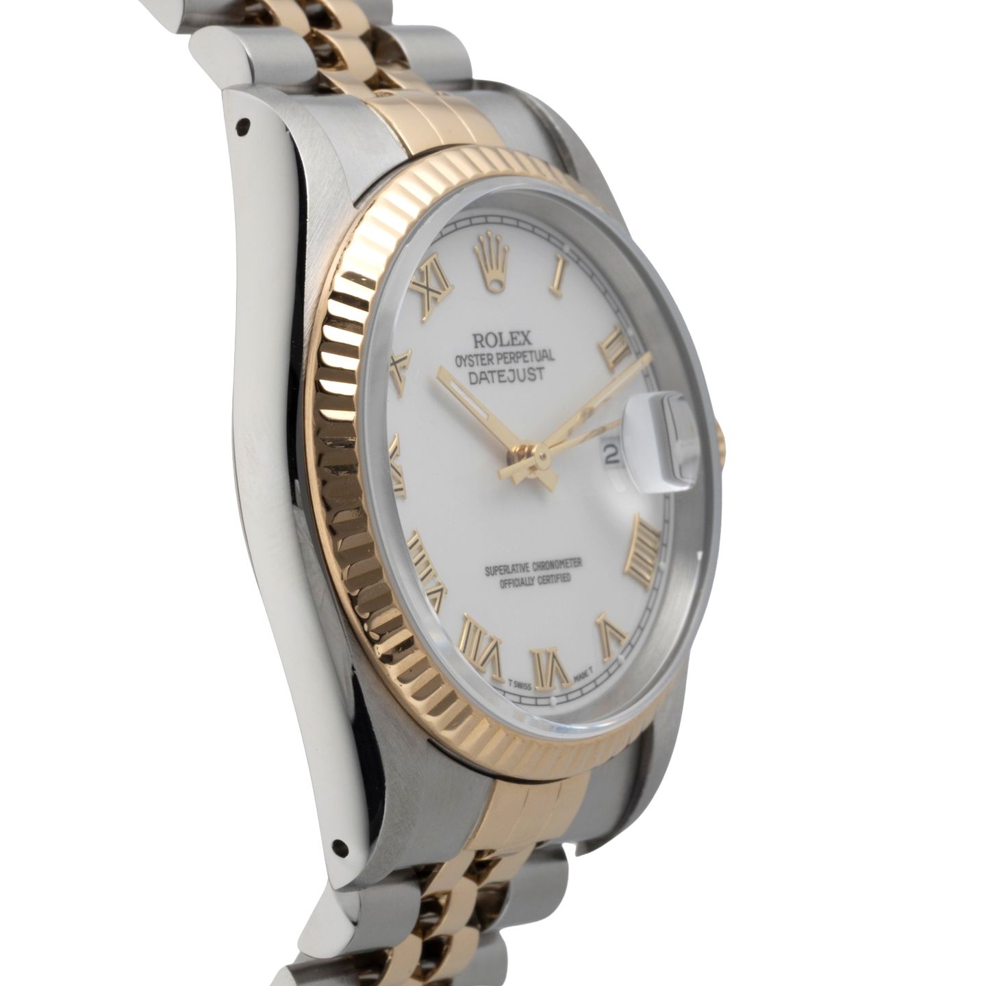Rolex Datejust 36 16233 (1992) - 36mm Goud/Staal (7/8)