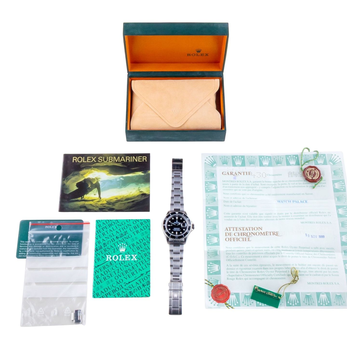 Rolex Submariner Date 16610 - (8/8)