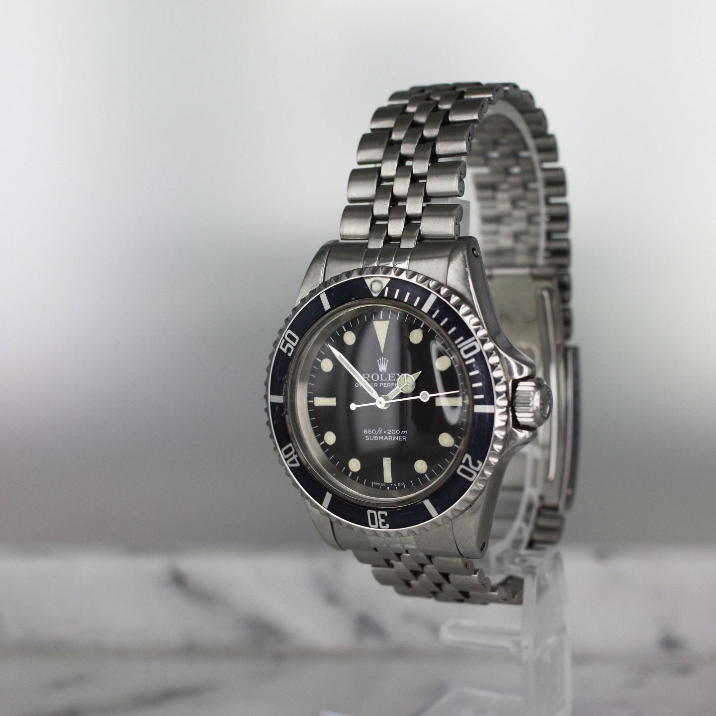 Rolex Submariner No Date 5513 (1970) - Black dial 40 mm Steel case (5/8)