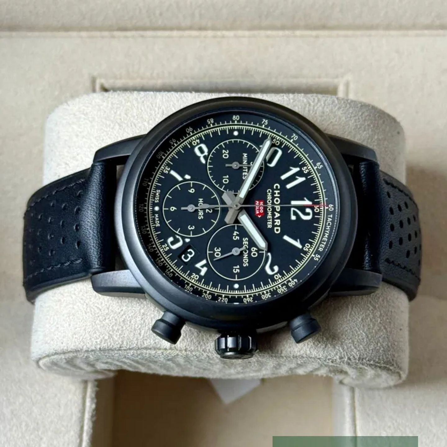 Chopard Mille Miglia 168589-3028 (2023) - Zwart wijzerplaat 42mm Staal (4/8)