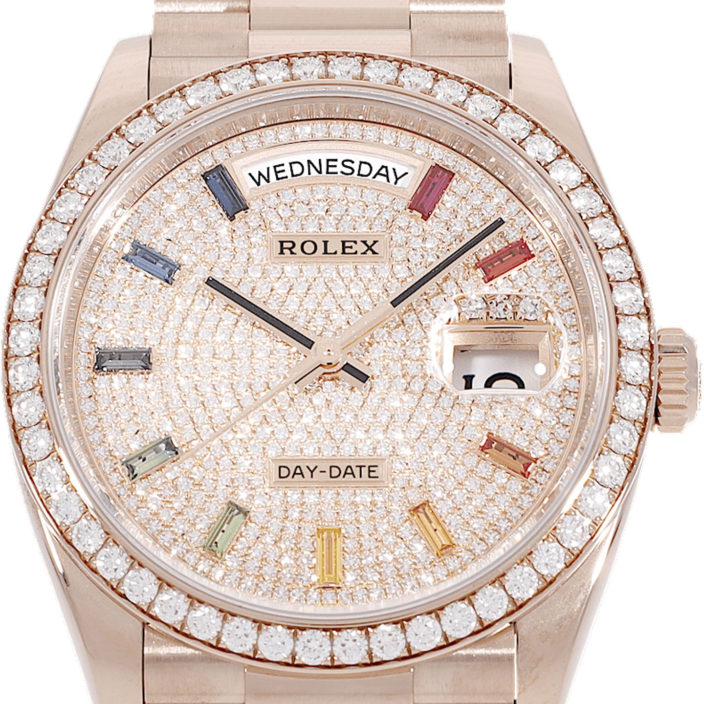 Rolex Day-Date 36 128345RBR (2025) - 36mm Roségoud (1/5)