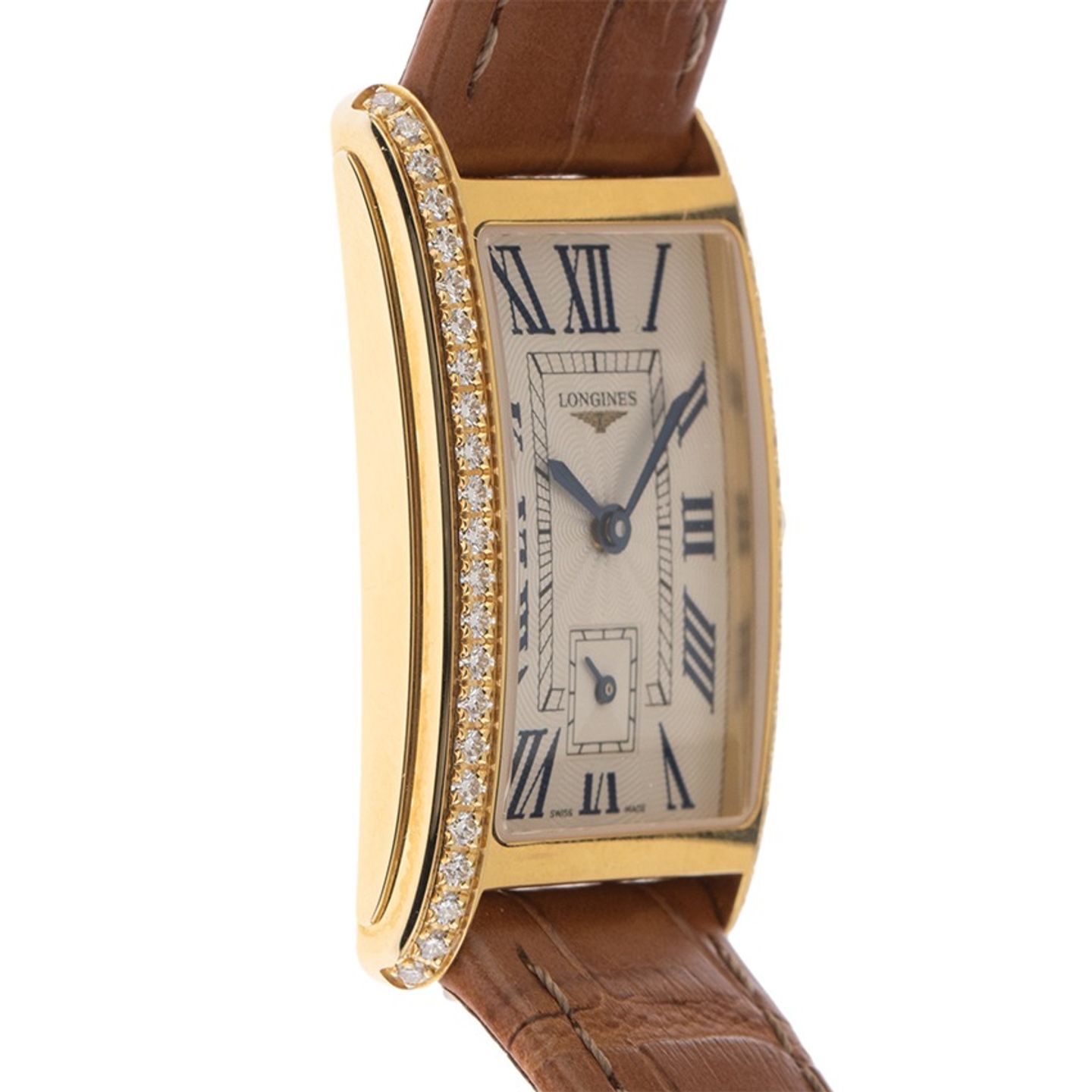 Longines DolceVita L5.512.7.71.0 (2025) - Silver dial 37 mm Yellow Gold case (4/6)