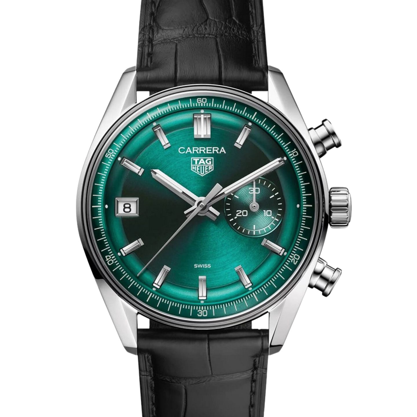 TAG Heuer Carrera CBS2211.FC6545 (2024) - Green dial 39 mm Steel case (1/1)