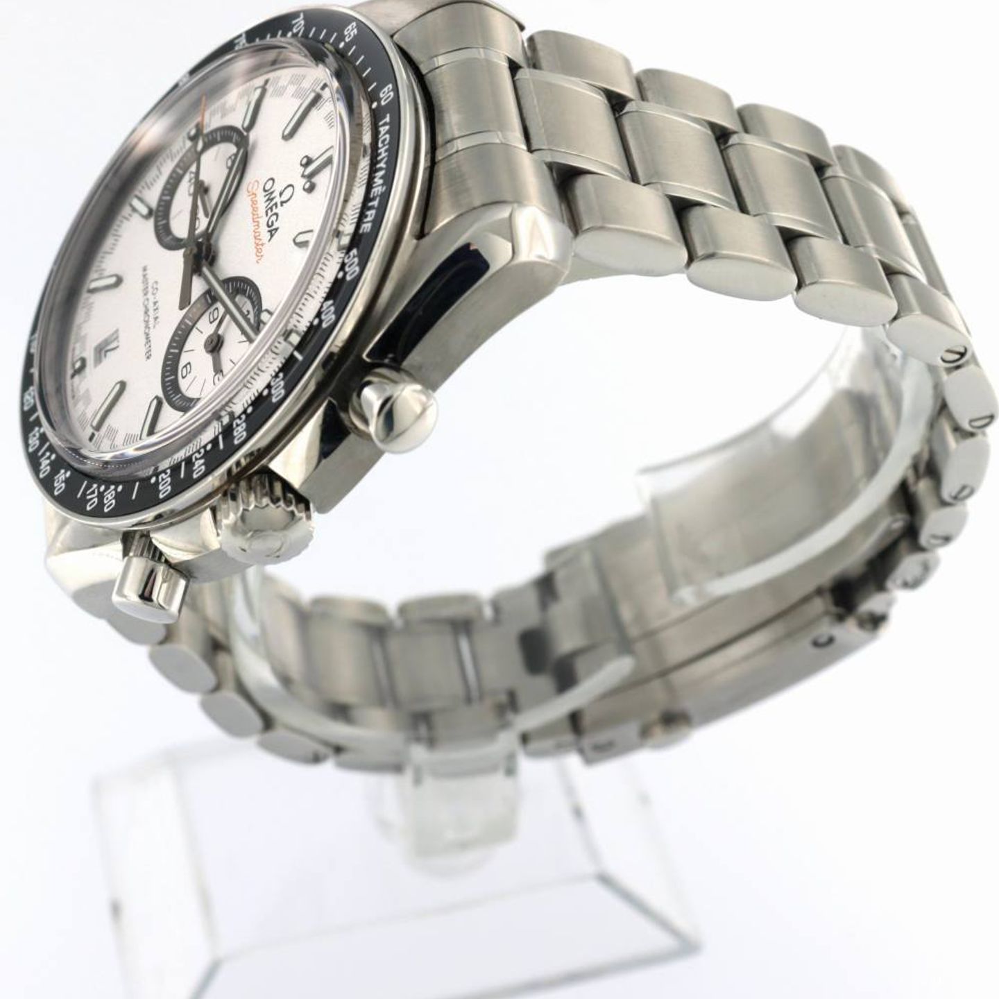 Omega Speedmaster Racing 329.30.44.51.04.001 (2019) - Wit wijzerplaat 44mm Staal (2/7)
