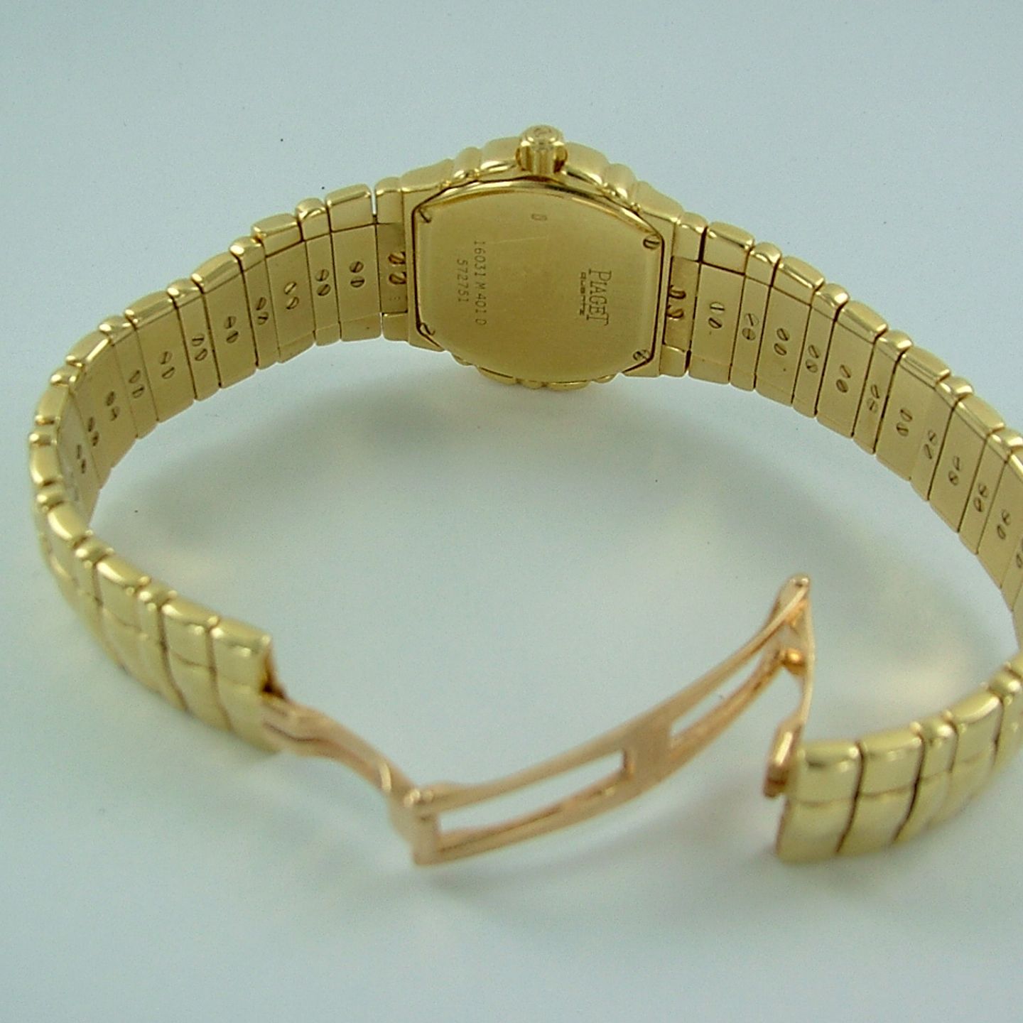 Piaget Unknown - (2004) - Gold dial 25 mm Yellow Gold case (7/8)