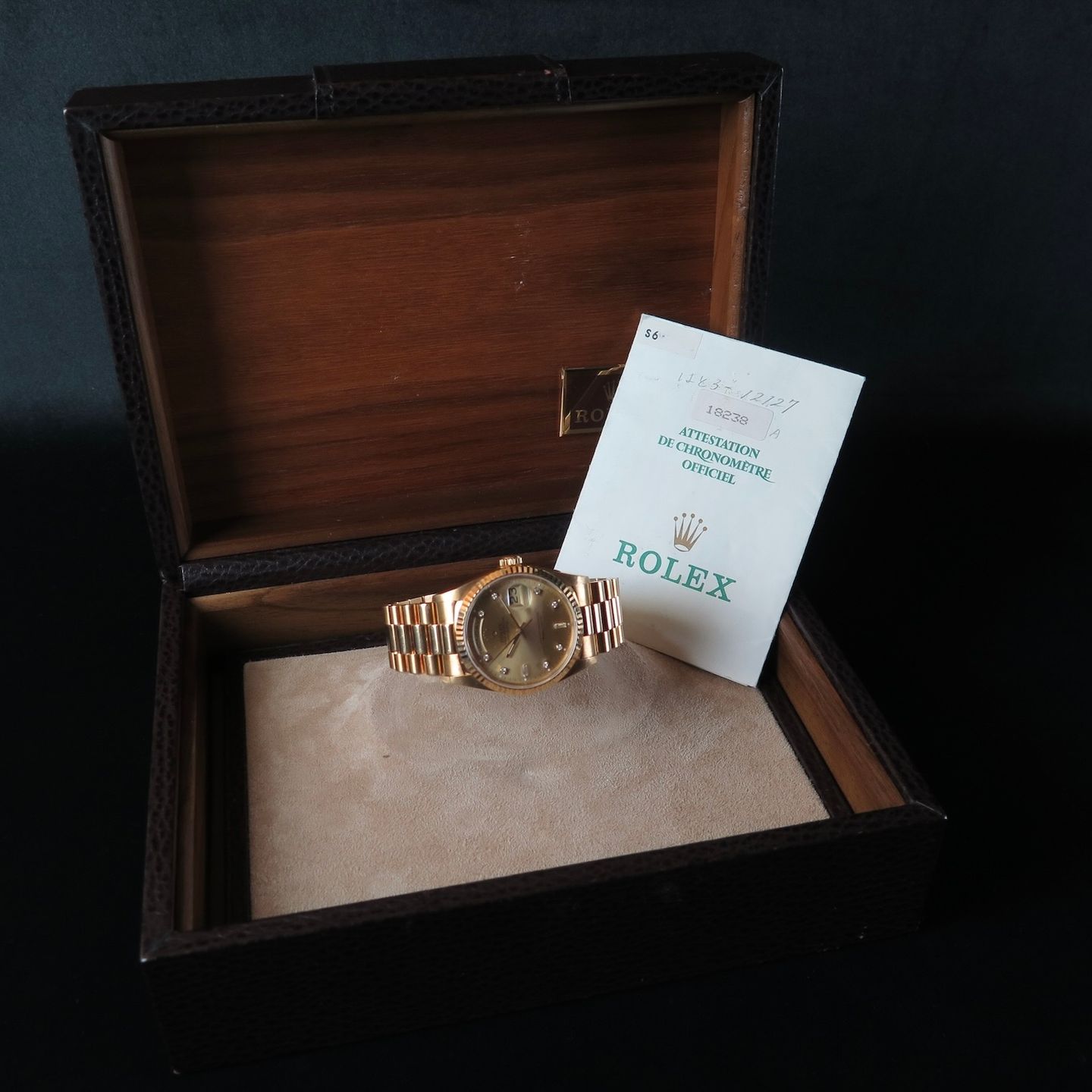 Rolex Day-Date 36 18238 (1993) - 36 mm Yellow Gold case (8/8)