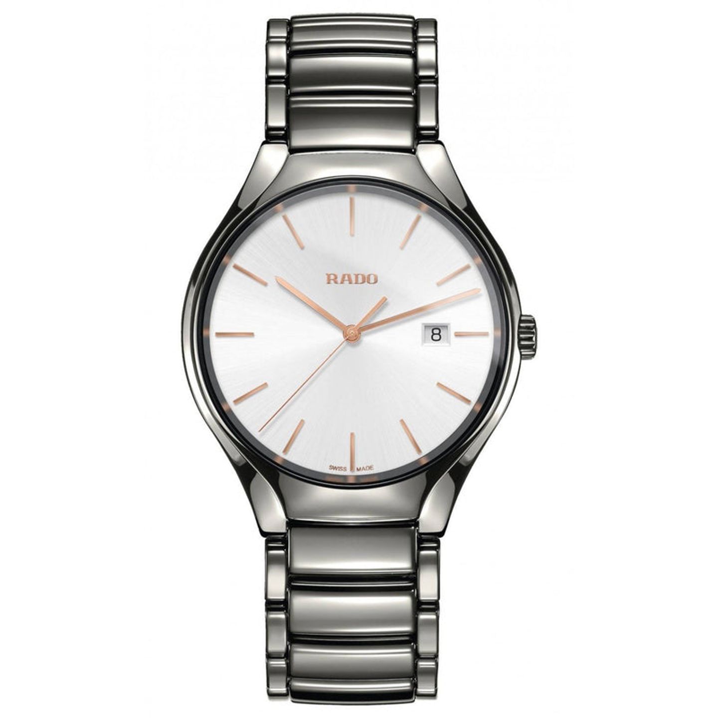 Rado True Thinline R27239102 (2026) - White dial 40 mm Ceramic case (3/3)