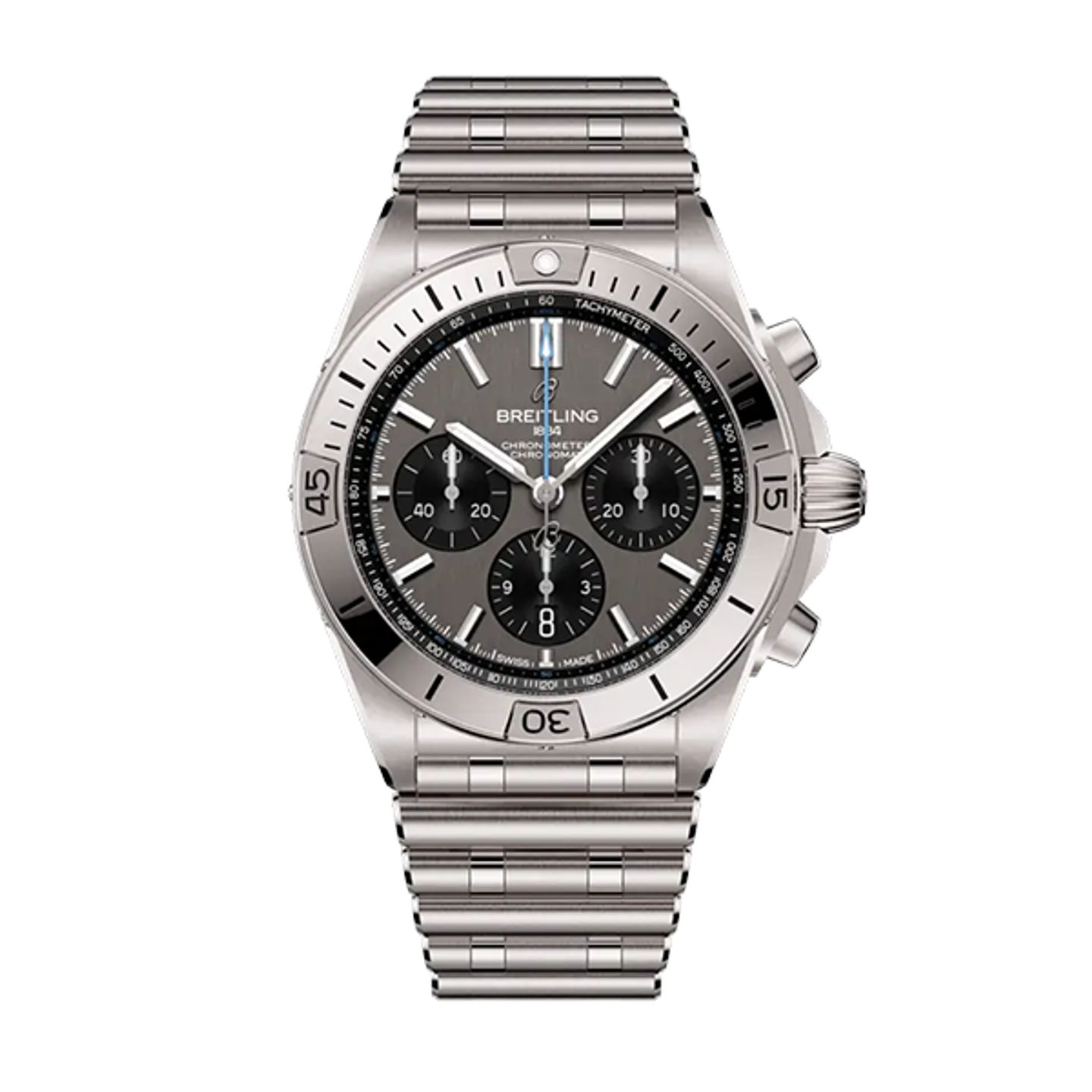 Breitling Chronomat 42 EB0134101M1E1 (2026) - Grey dial 42 mm Titanium case (1/8)