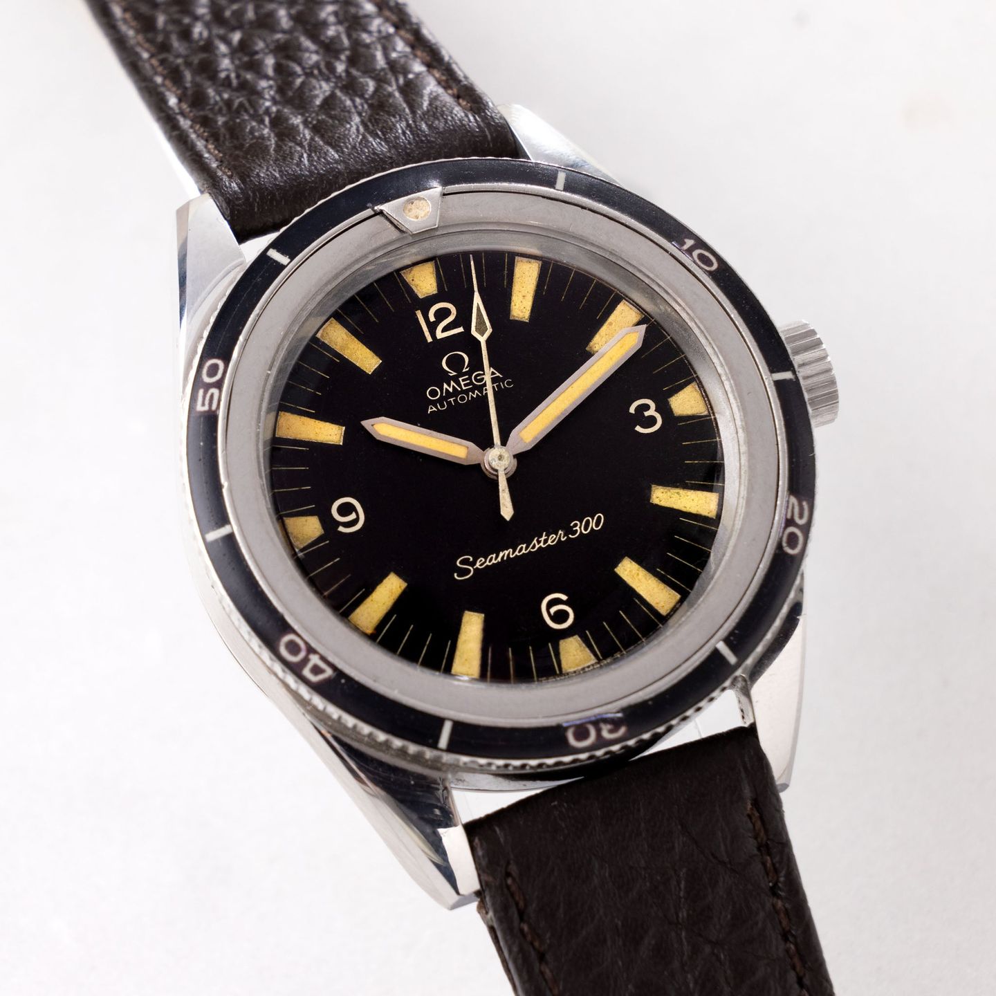 Omega Seamaster 300 165.014 (1966) - Black dial 39 mm Steel case (4/8)