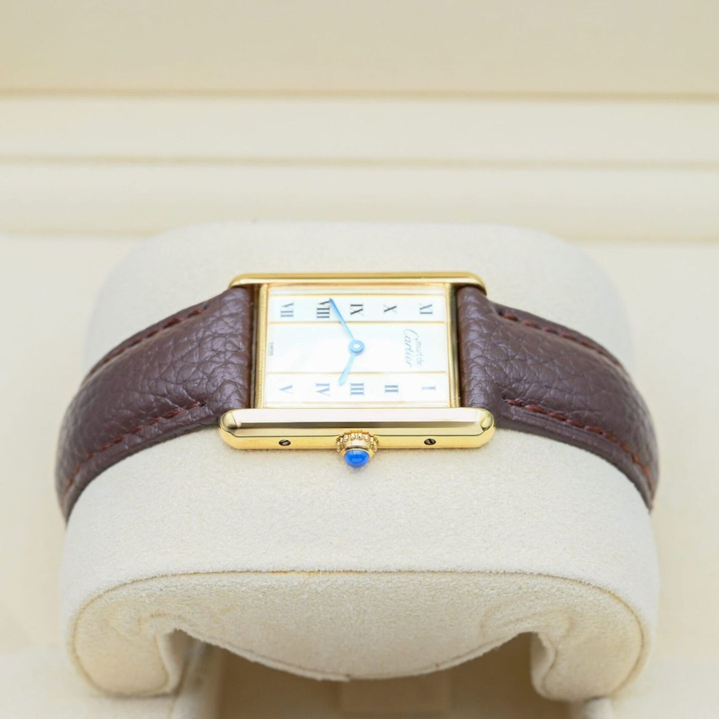 Cartier Tank Vermeil 590005 (Unknown (random serial)) - 23 mm (4/8)