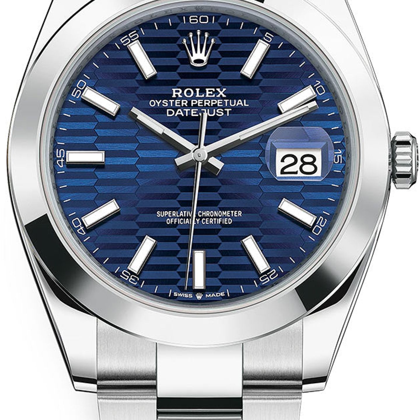 Rolex Datejust 41 126300 (2024) - Blue dial 41 mm Steel case (1/1)