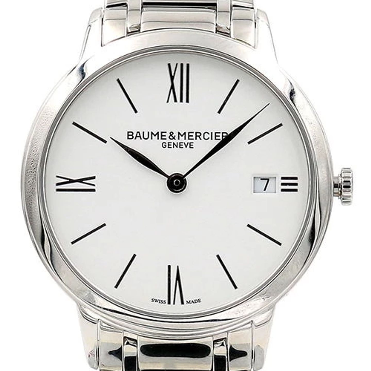 Baume & Mercier Classima M0A10356 (2024) - White dial 37 mm Steel case (2/4)