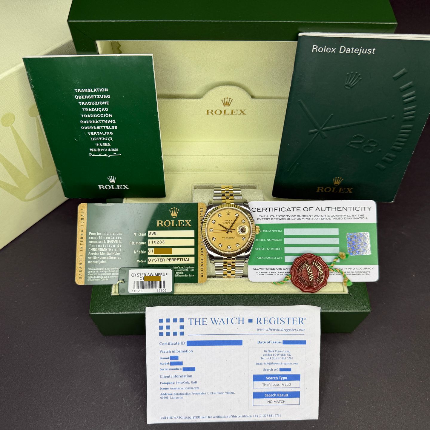 Rolex Datejust 36 116233 - (3/8)