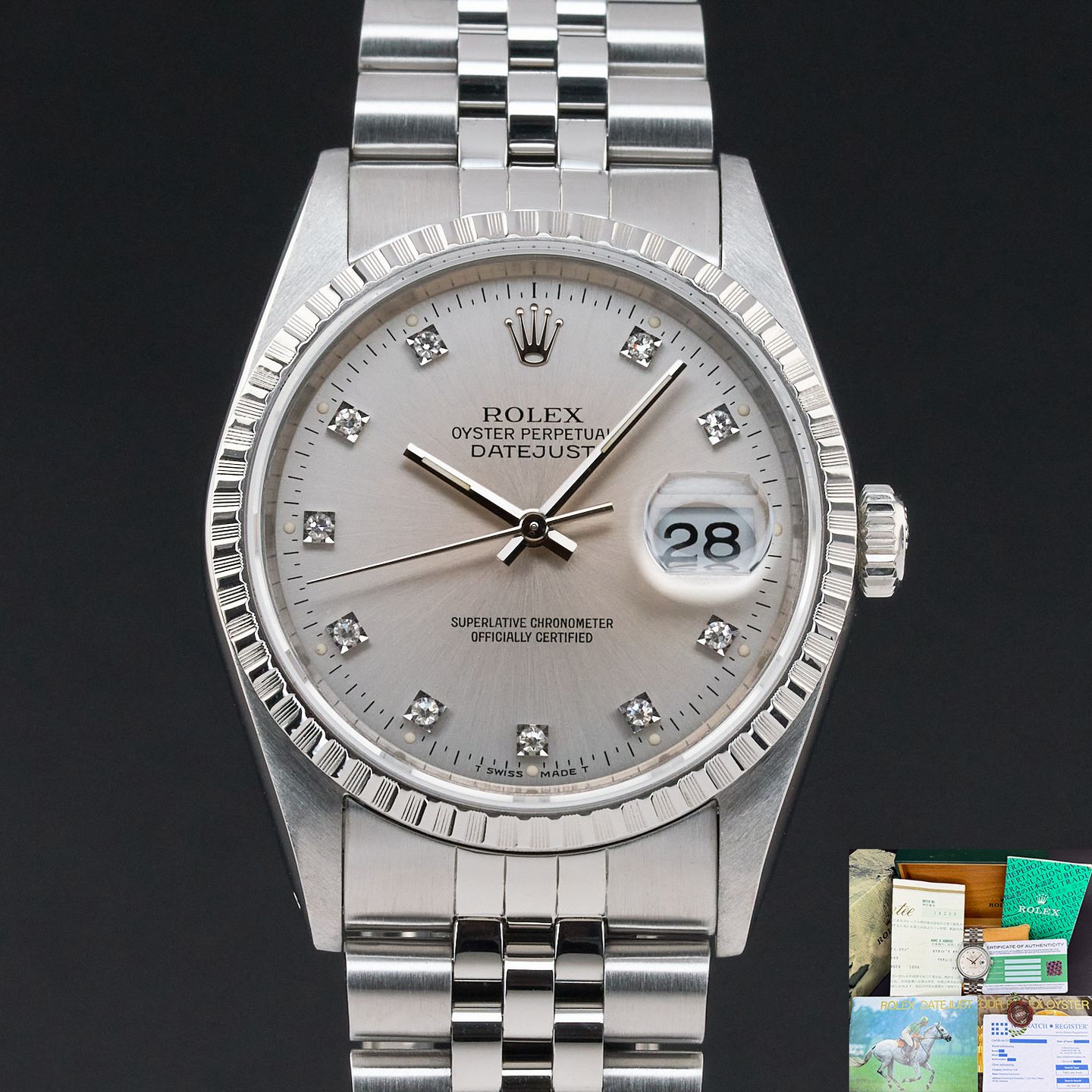 Rolex Datejust 36 16220 - (1/8)