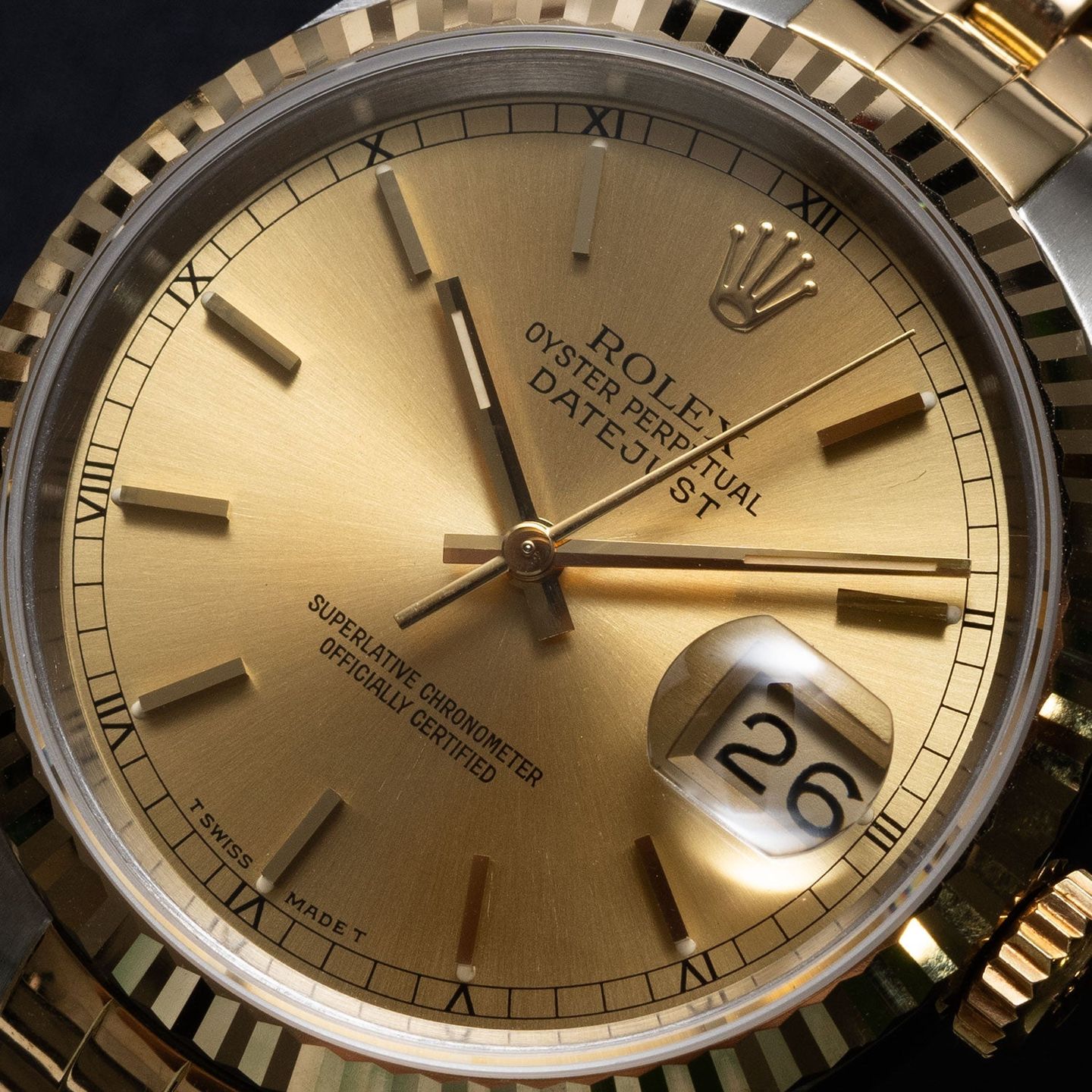 Rolex Datejust 36 16233 (1994) - 36mm Goud/Staal (3/6)