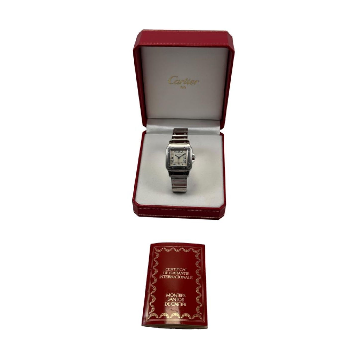 Cartier Santos Galbée 987901 (1993) - 29 mm Steel case (5/5)