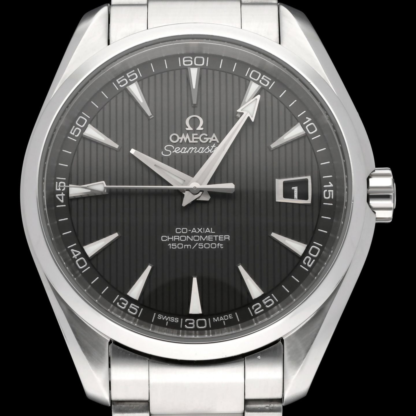 Omega Seamaster Aqua Terra 231.10.42.21.06.001 (2011) - Grey dial 42 mm Steel case (1/8)