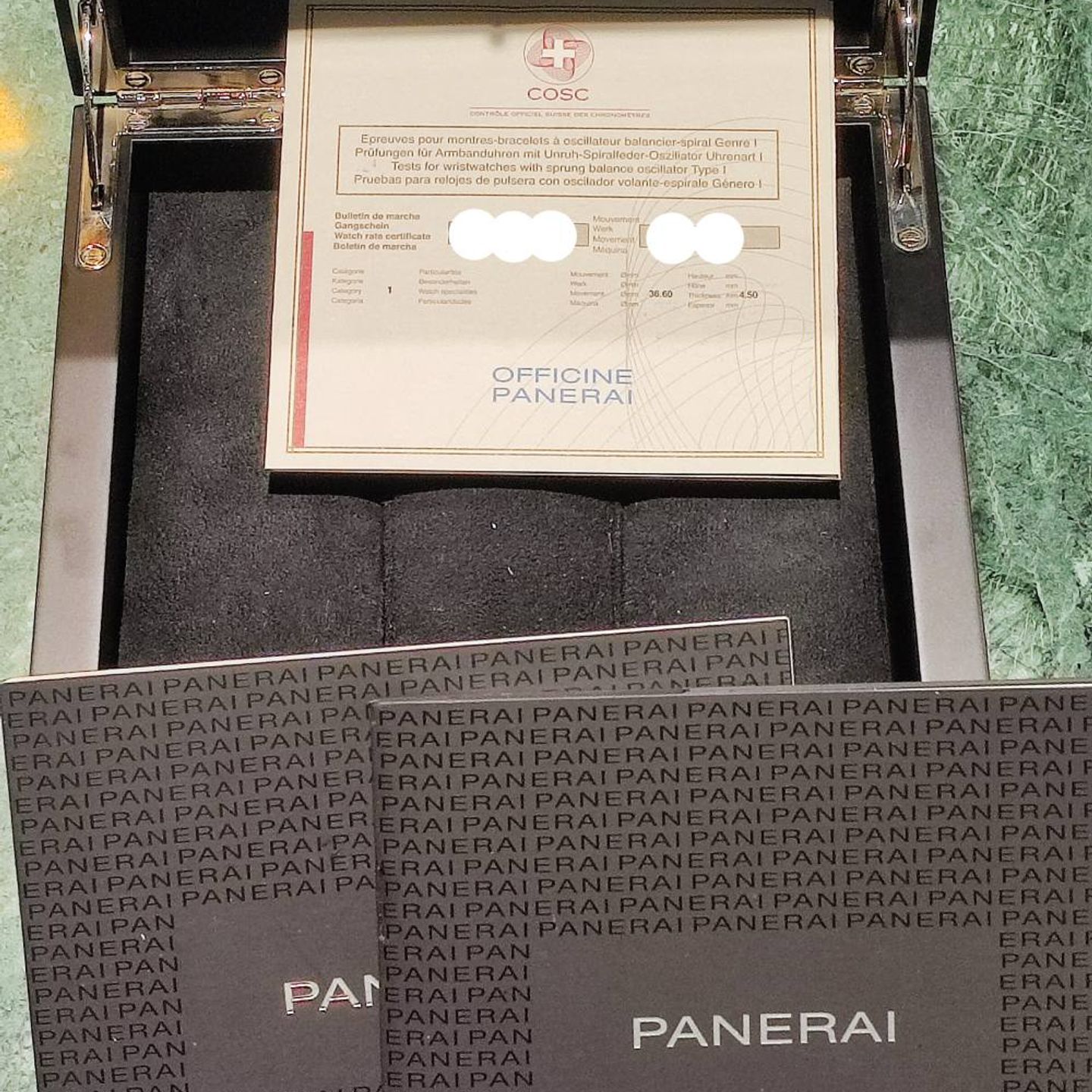 Panerai Luminor Marina PAM00631 (2017) - Black dial 44 mm Steel case (6/6)