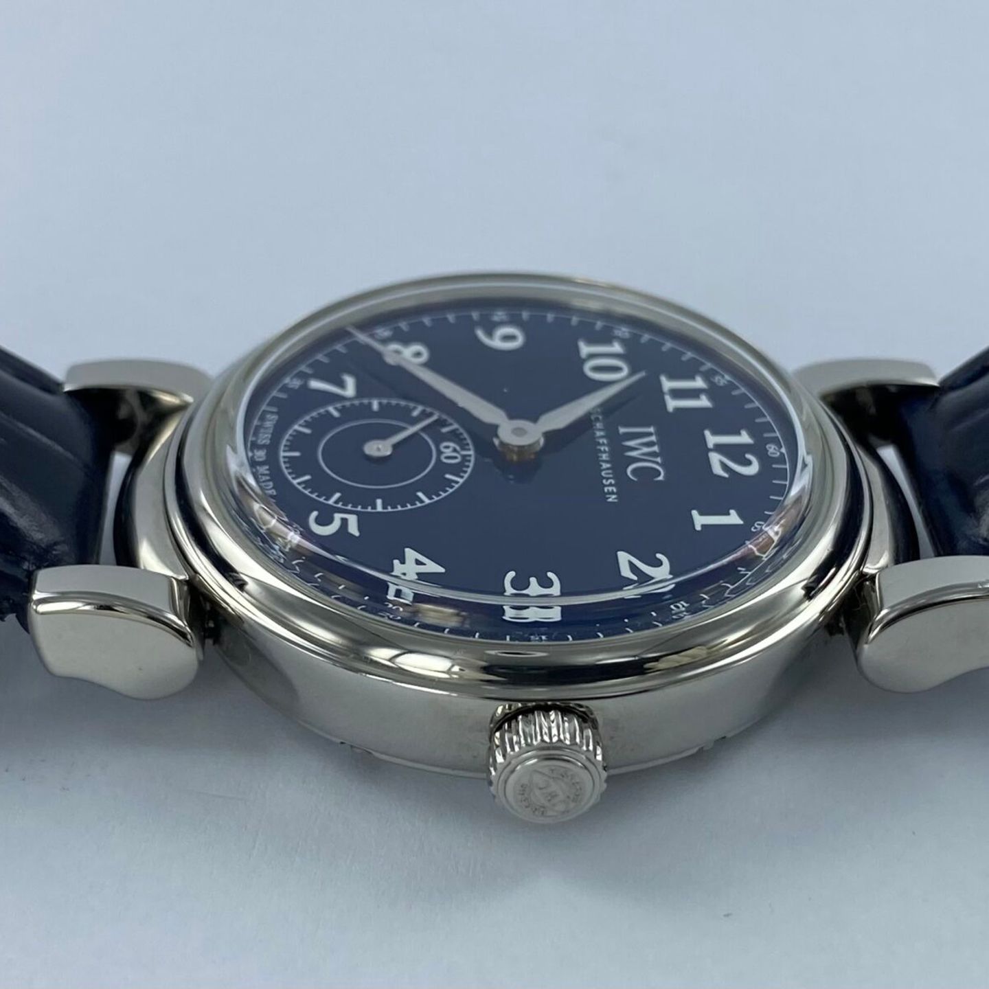 IWC Da Vinci Automatic IW358102 (Onbekend (willekeurig serienummer)) - Blauw wijzerplaat 40mm Staal (3/8)