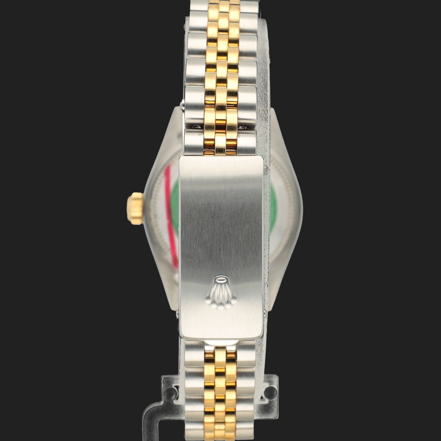 Rolex Lady-Datejust 69173 (1997) - Champagne dial 26 mm Gold/Steel case (6/8)