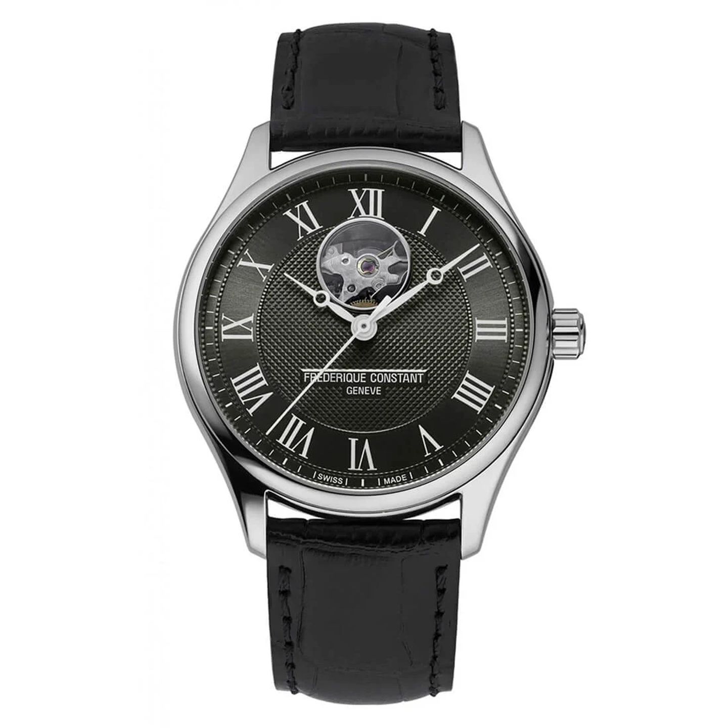 Frederique Constant Classics Heart Beat FC-310MCK5B6 (2024) - Zwart wijzerplaat 39mm Staal (3/3)