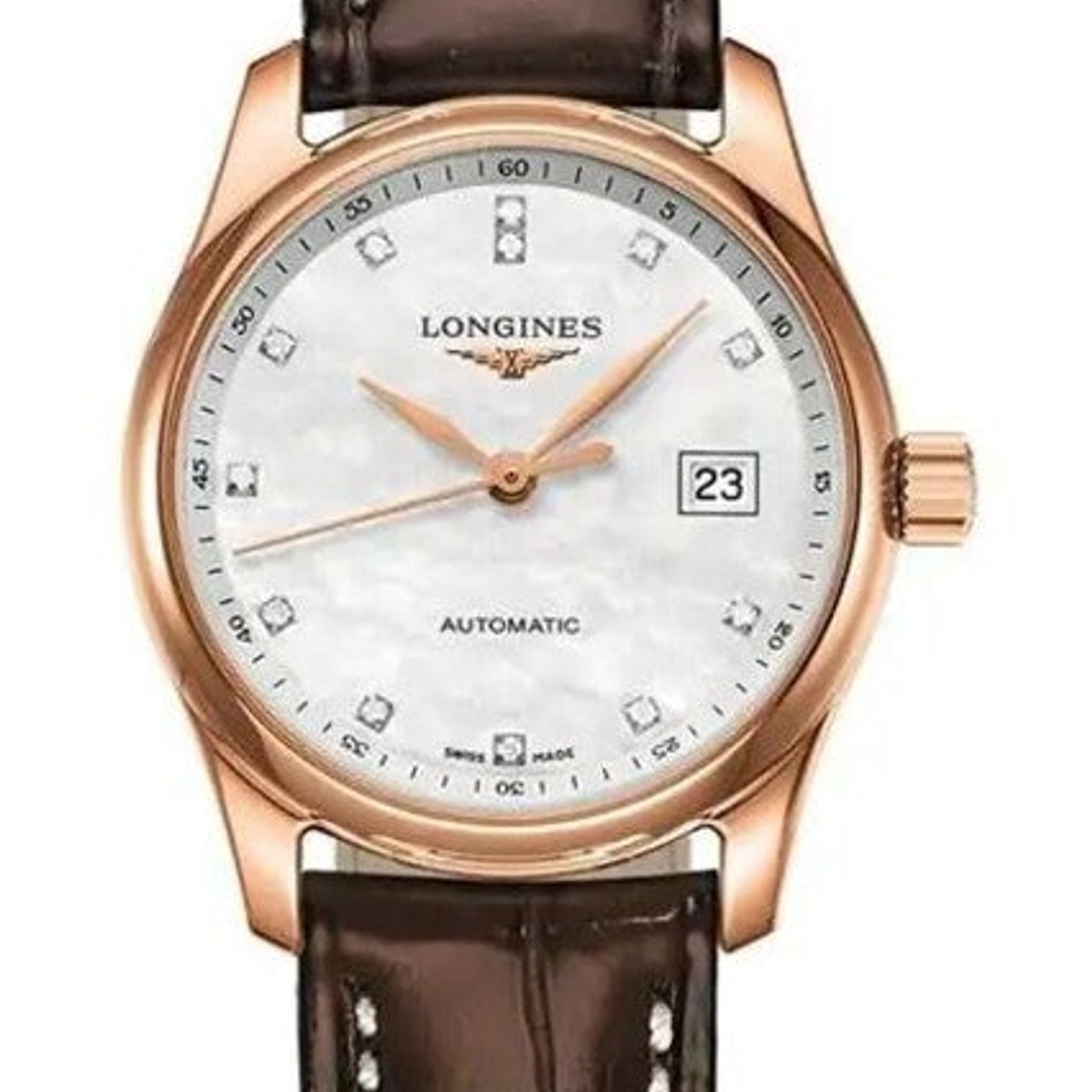 Longines Master Collection L2.257.8.87.3 (2026) - Pearl dial 29 mm Rose Gold case (1/1)