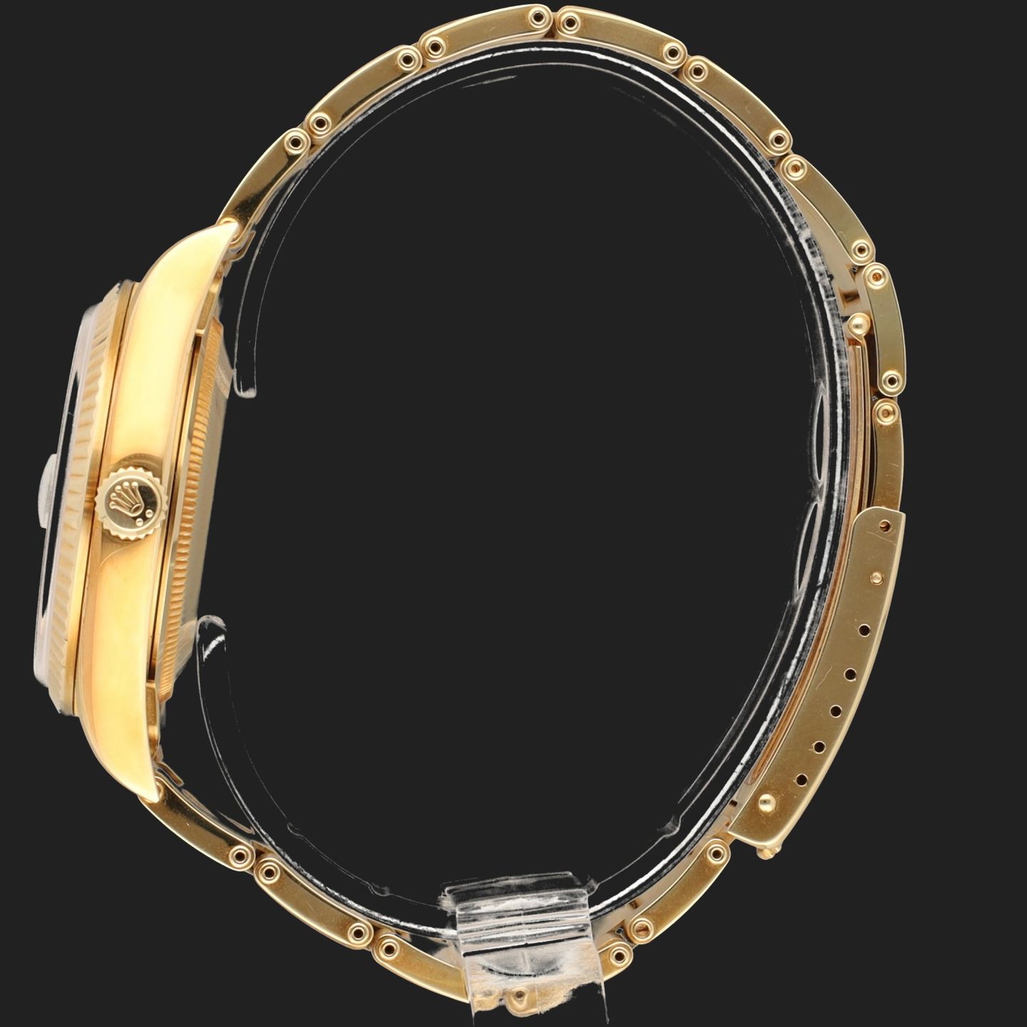 Rolex Oyster Perpetual Date 15238 (2005) - 34 mm Yellow Gold case (7/8)