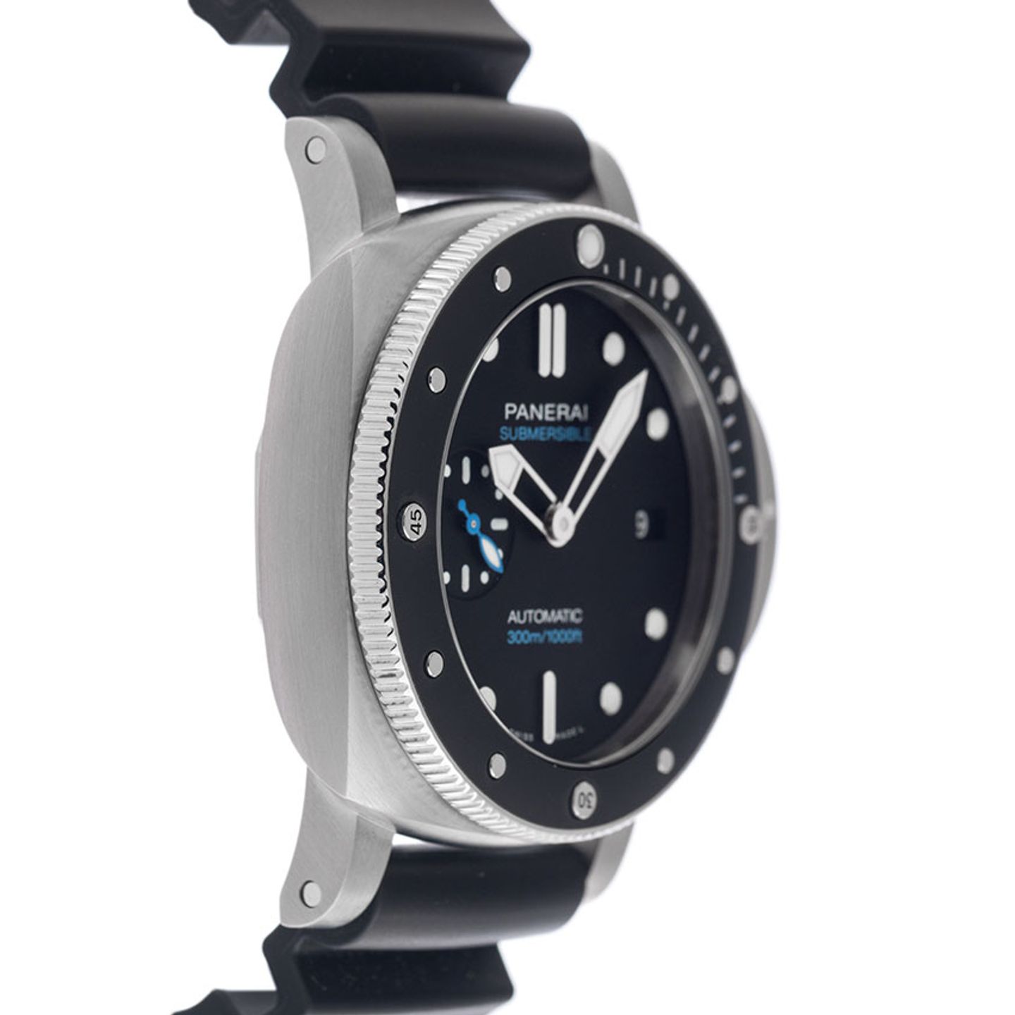 Panerai Luminor Submersible PAM02683 (2025) - Zwart wijzerplaat 42mm Staal (5/8)