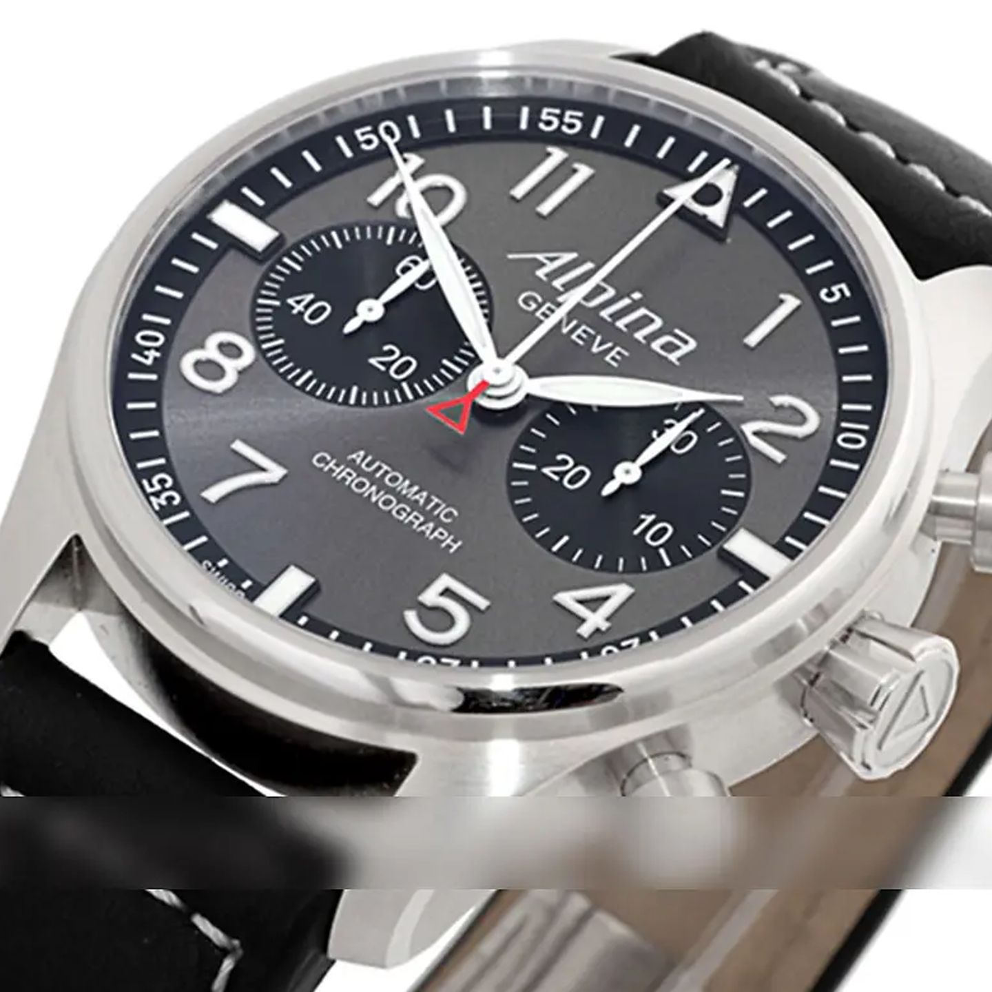 Alpina Startimer AL-860X4SP26 (2024) - Grey dial 44 mm Steel case (4/7)