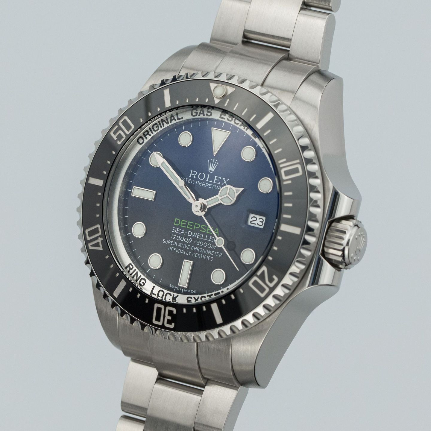 Rolex Sea-Dweller Deepsea 116660 (2018) - Blauw wijzerplaat 44mm Staal (6/6)