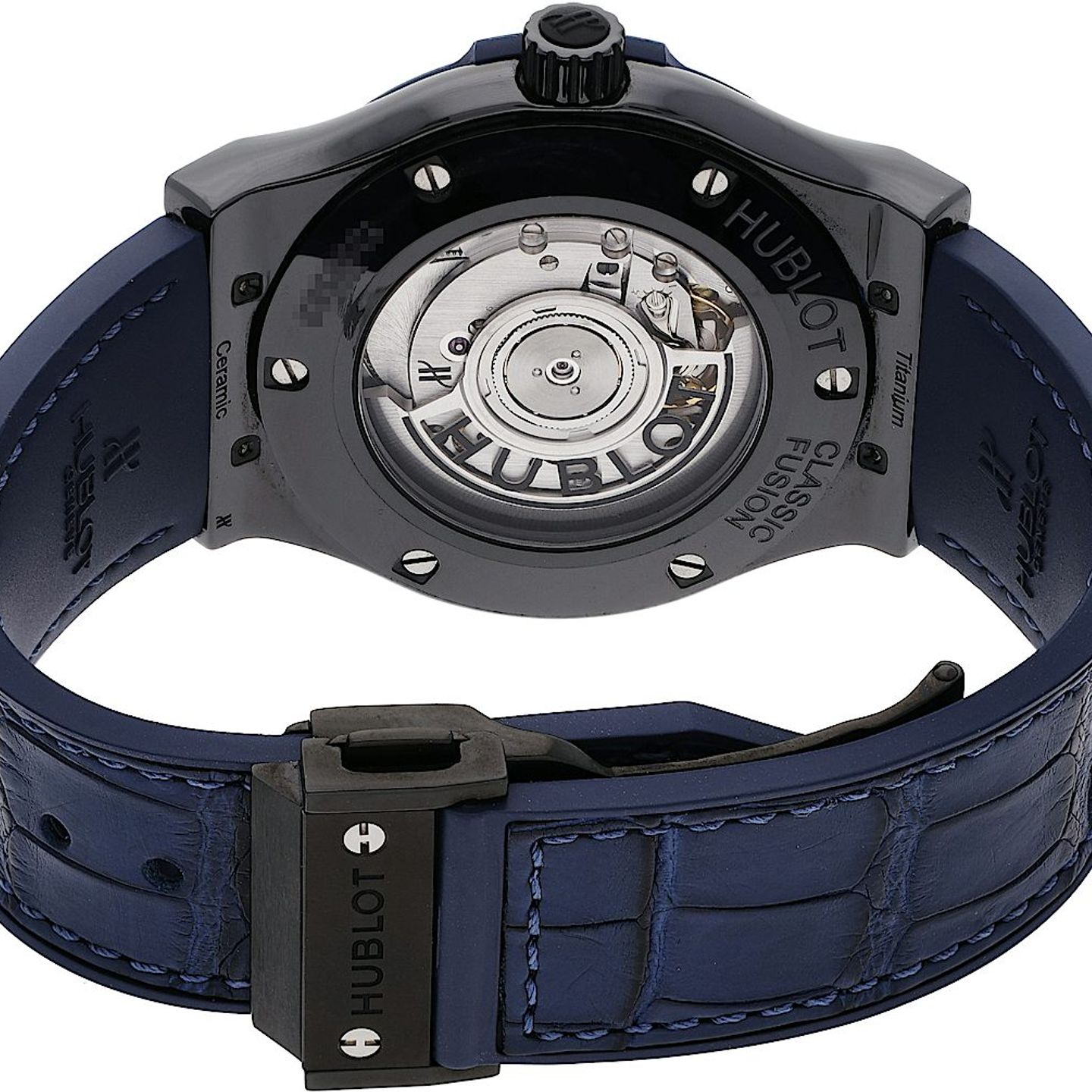 Hublot Classic Fusion Blue 542.CM.7170.LR (2019) - Blue dial 42 mm Ceramic case (5/5)