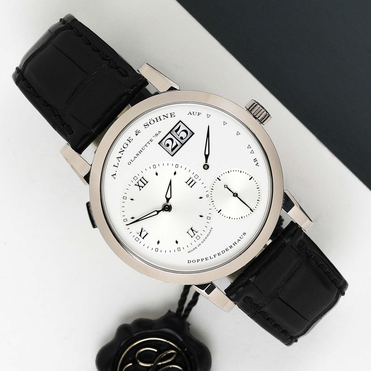 A. Lange & Söhne Lange 1 191.039 (2022) - Silver dial 39 mm White Gold case (1/8)