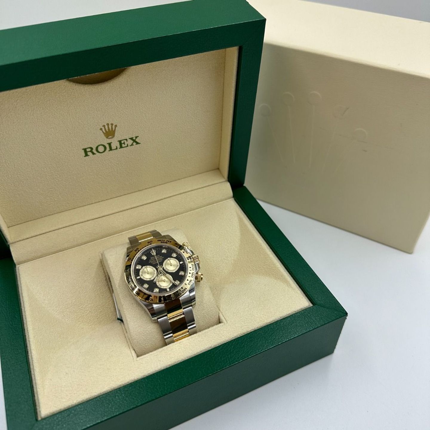 Rolex Daytona 126503 (2024) - Zwart wijzerplaat 40mm Goud/Staal (3/8)