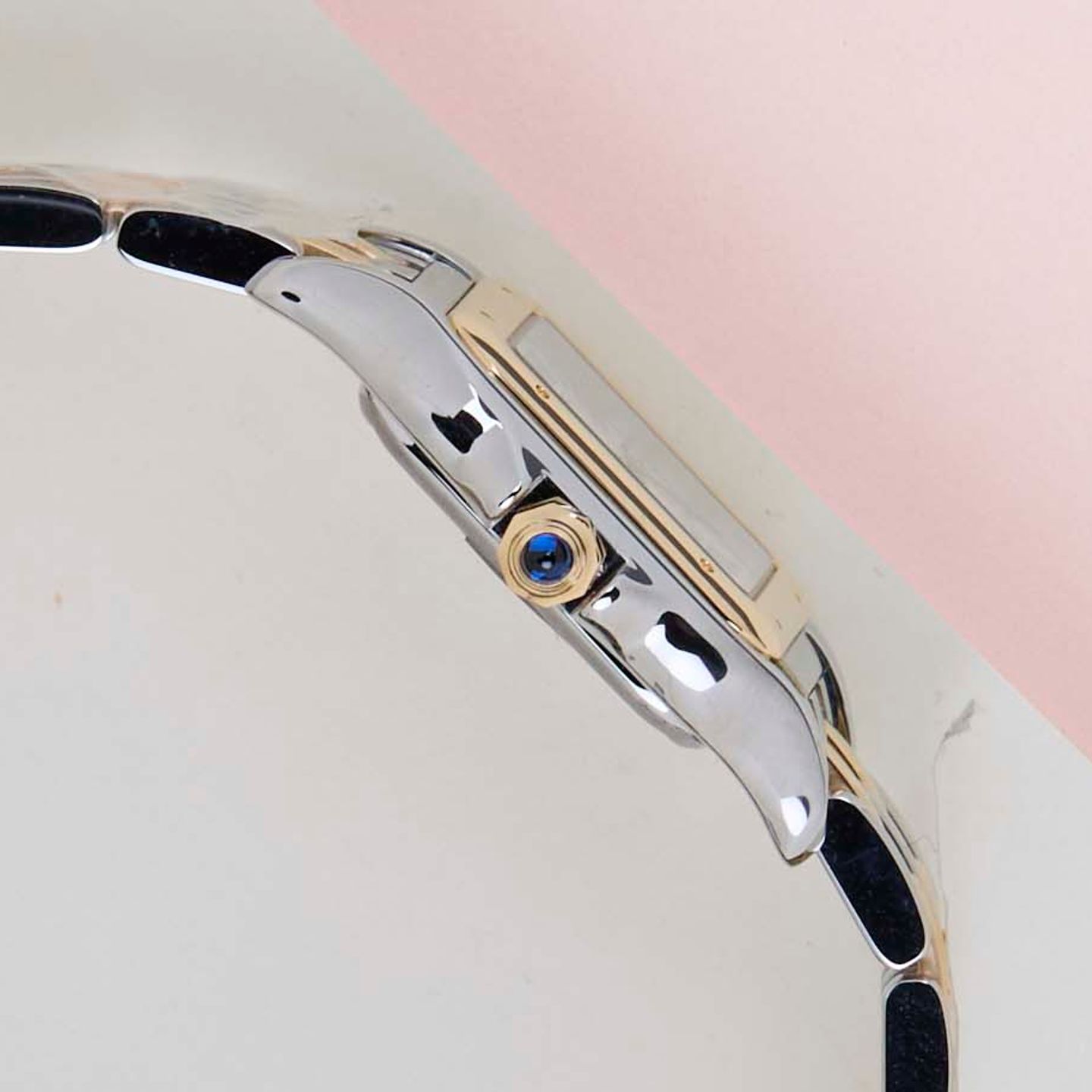 Cartier Panthère W2PN0018 (2025) - White dial 30 mm Gold/Steel case (8/8)