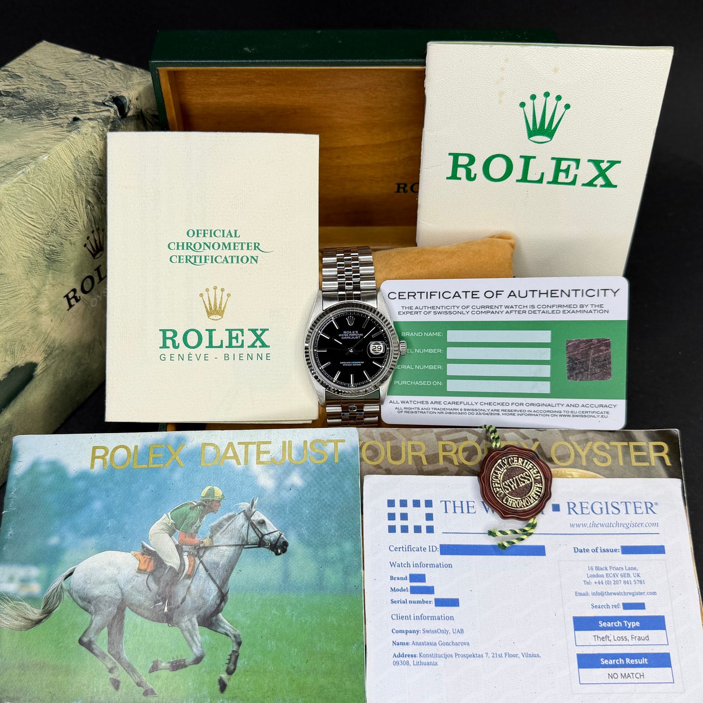 Rolex Datejust 1601 (1968) - 36mm Staal (4/8)