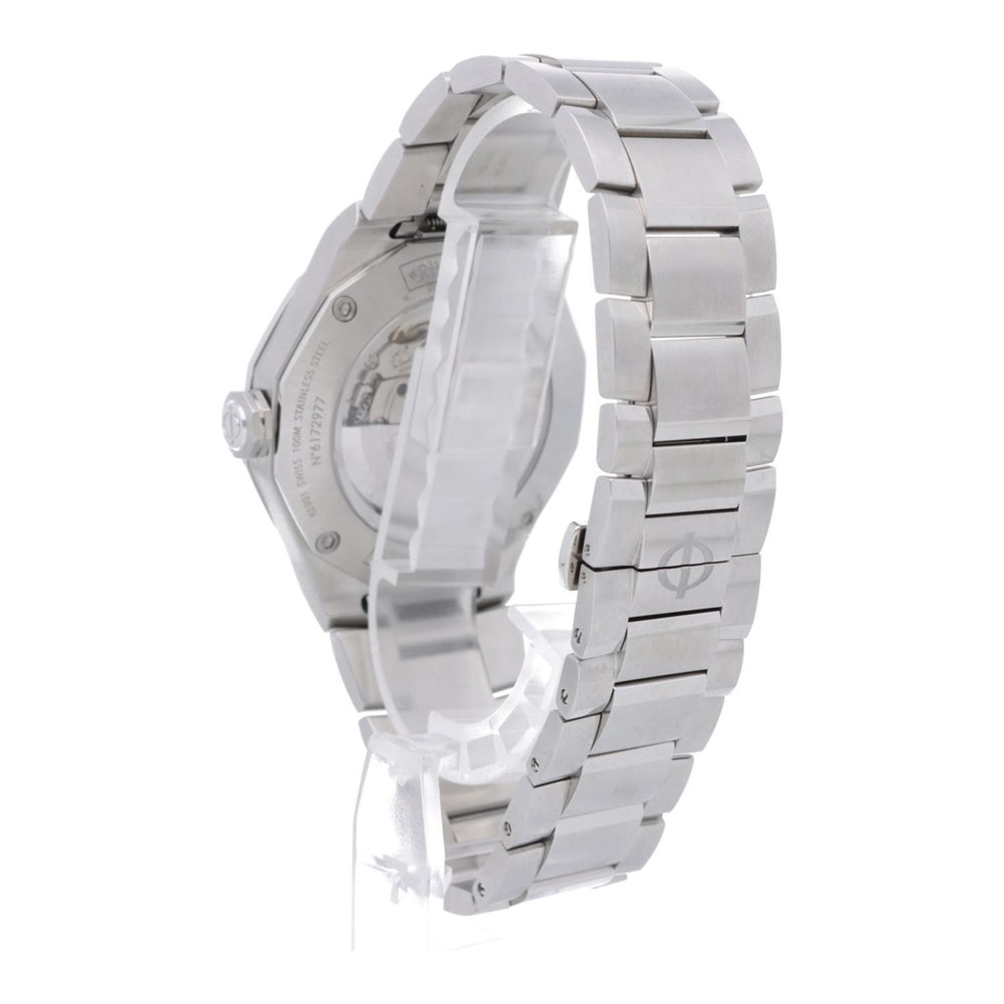 Baume & Mercier Riviera M0A10620 (2023) - Blauw wijzerplaat 42mm Staal (4/7)