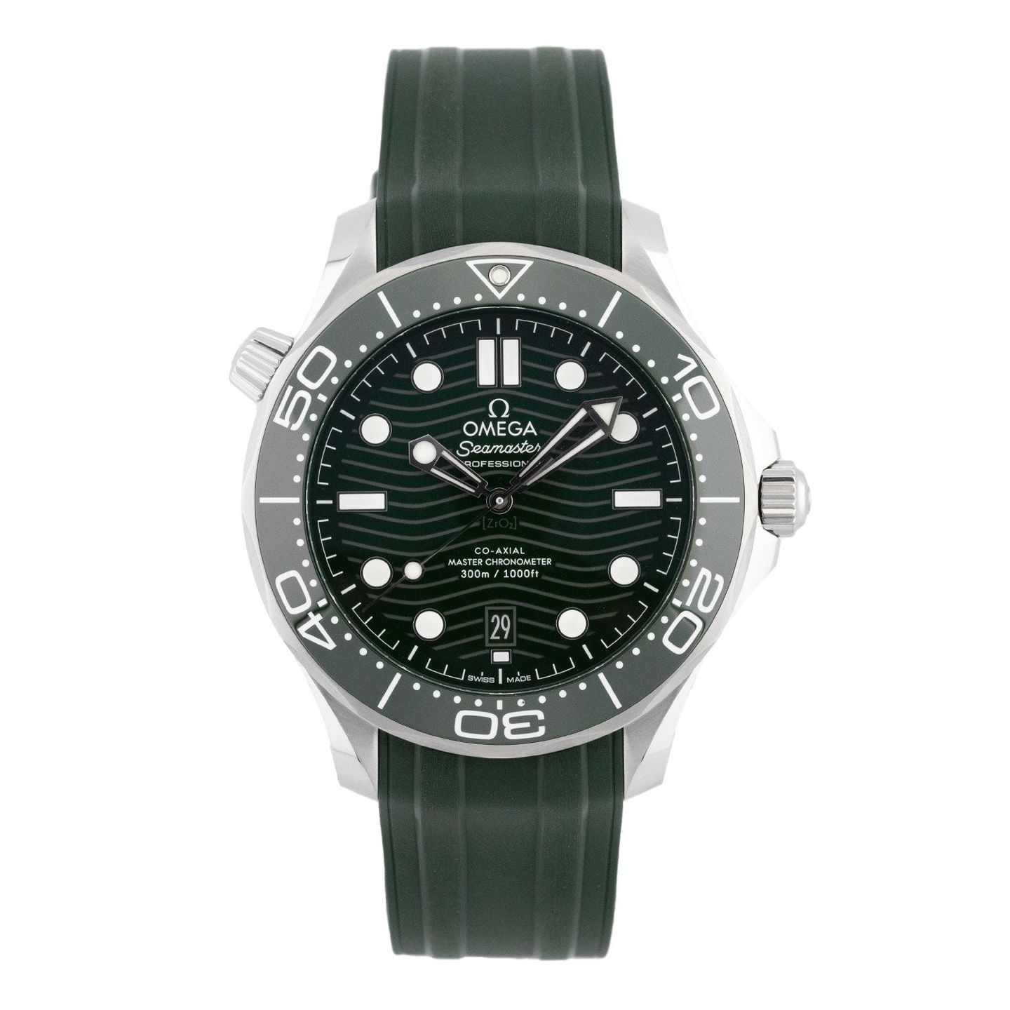 Omega Seamaster Diver 300 M 210.32.42.20.10.001 (2024) - Groen wijzerplaat 42mm Staal (1/6)