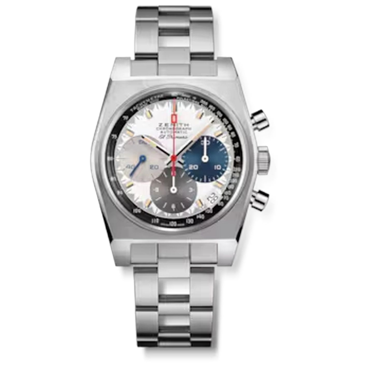 Zenith El Primero Chronomaster 03.A384.400/3817.M3817 (2026) - Wit wijzerplaat 37mm Staal (1/1)