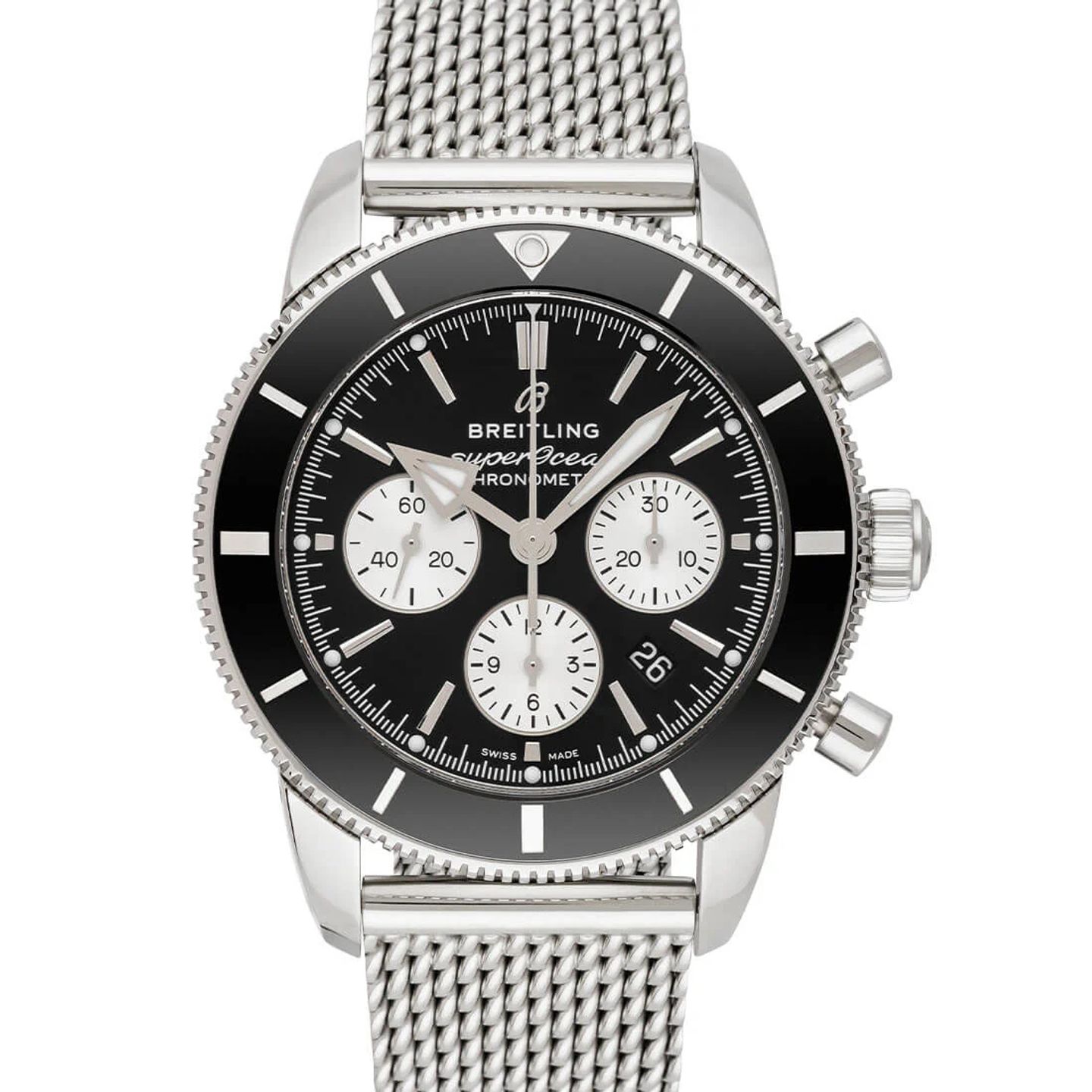 Breitling Superocean Heritage II Chronograph AB0162121B1A1 (2023) - Black dial 44 mm Steel case (2/2)