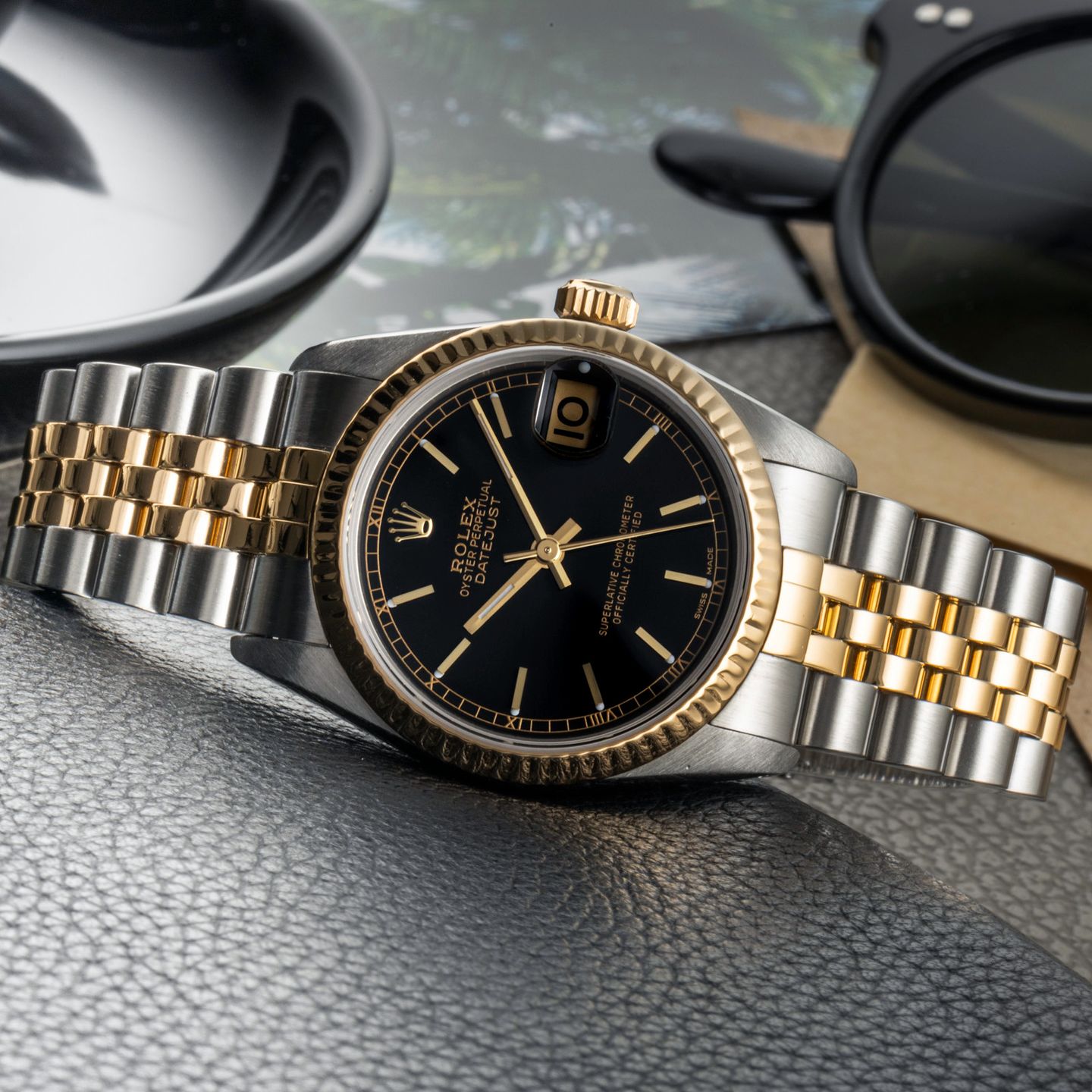 Rolex Datejust 31 68273 (1990) - 31mm Goud/Staal (2/8)