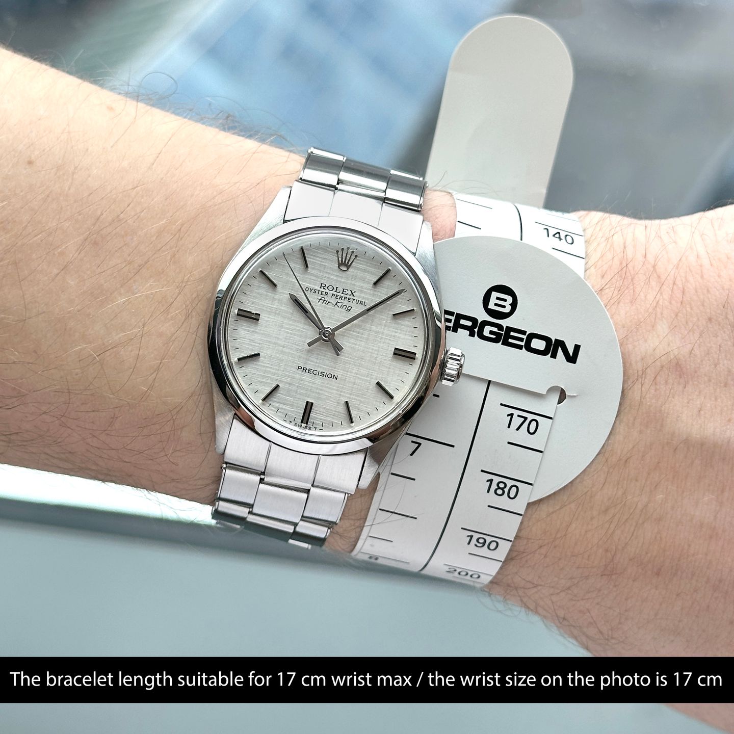 Rolex Air-King 5500 (1970) - 34 mm Steel case (2/8)