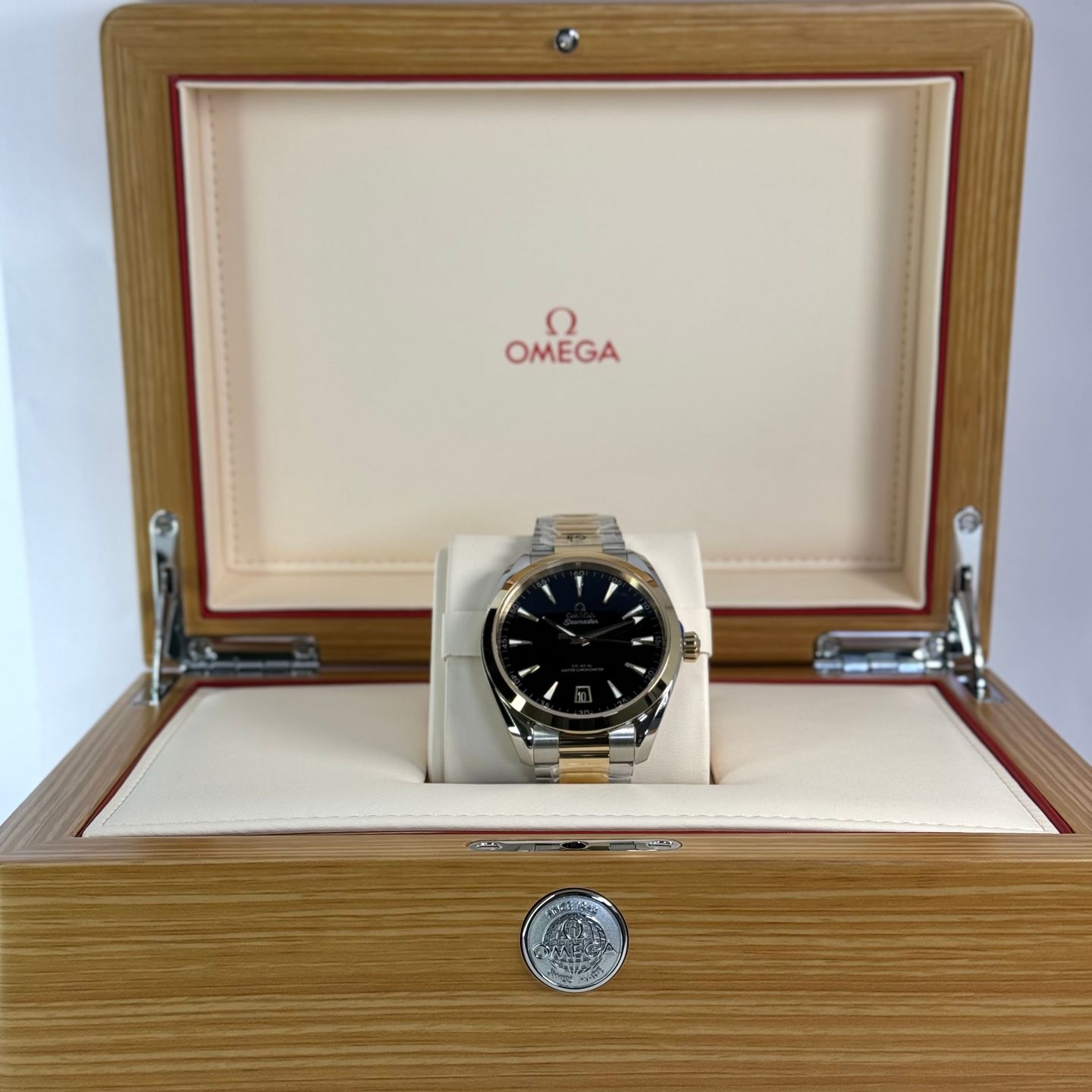 Omega Seamaster Aqua Terra 220.20.41.21.01.001 (2025) - Zwart wijzerplaat 41mm Goud/Staal (2/2)