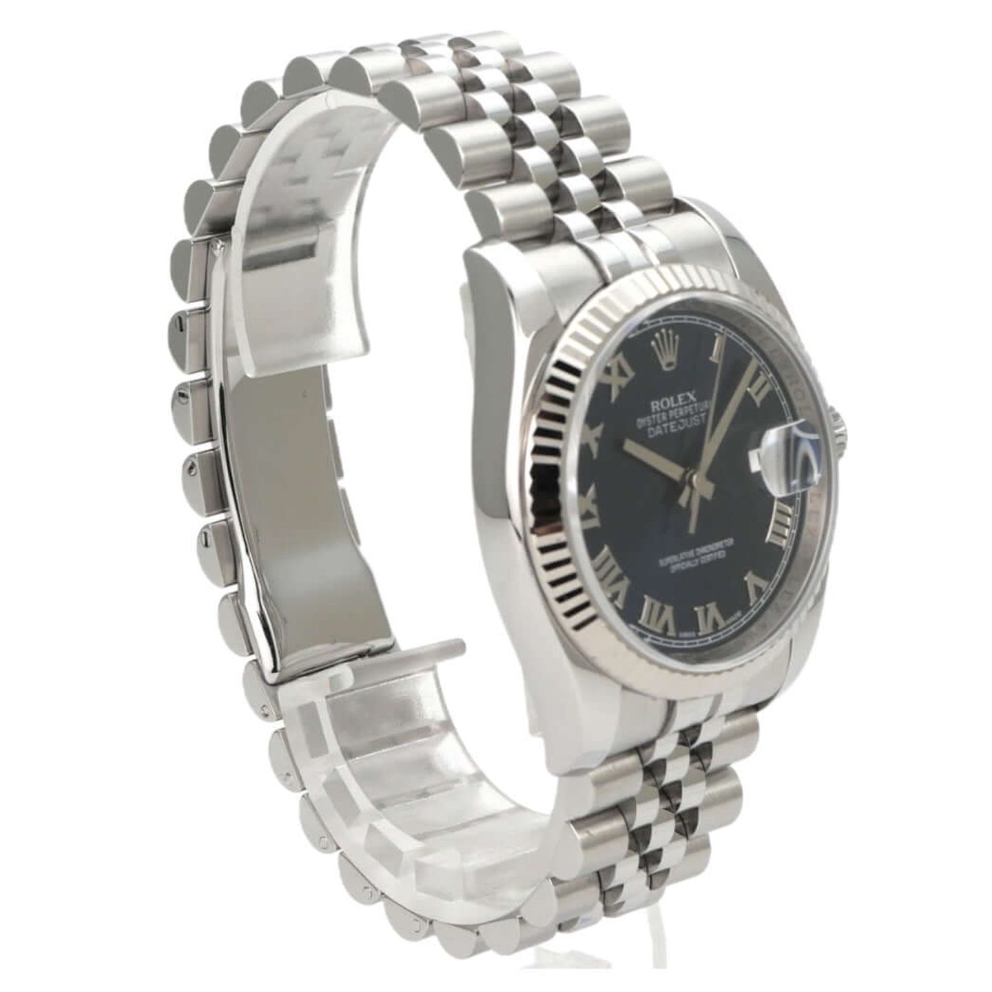 Rolex Datejust 36 116234-blau-R-jub - (4/8)
