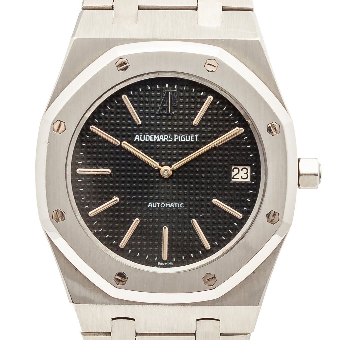 Audemars Piguet Royal Oak Jumbo 5402ST (Onbekend (willekeurig serienummer)) - Grijs wijzerplaat 39mm Staal (1/7)