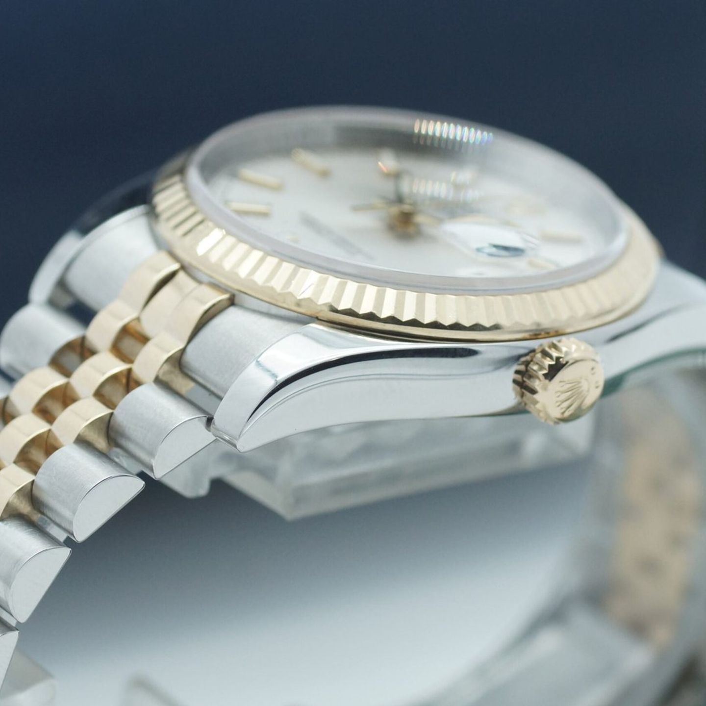 Rolex Datejust 36 116233 (2012) - Silver dial 36 mm Gold/Steel case (8/8)