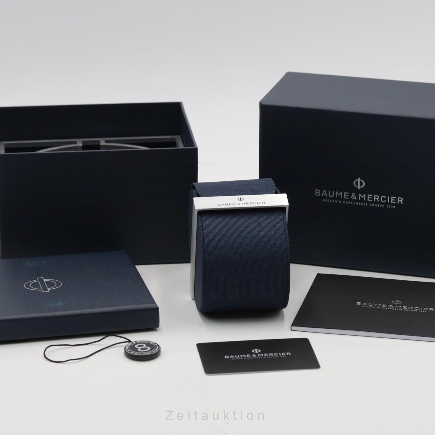 Baume & Mercier Clifton M0A10793 (Onbekend (willekeurig serienummer)) - Wit wijzerplaat 39mm Staal (7/8)