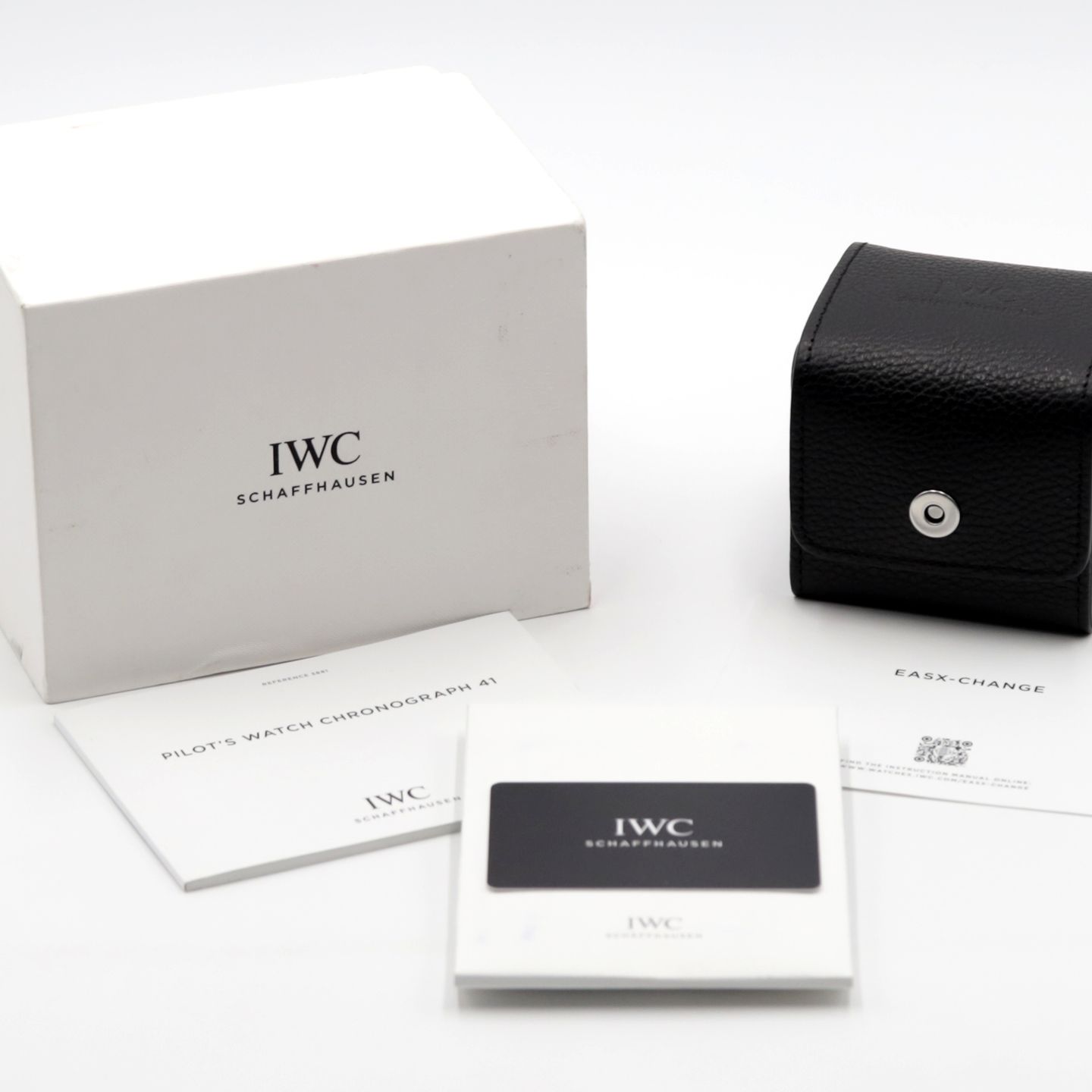 IWC Pilot Chronograph IW388108 (Unknown (random serial)) - Black dial 41 mm Titanium case (8/8)