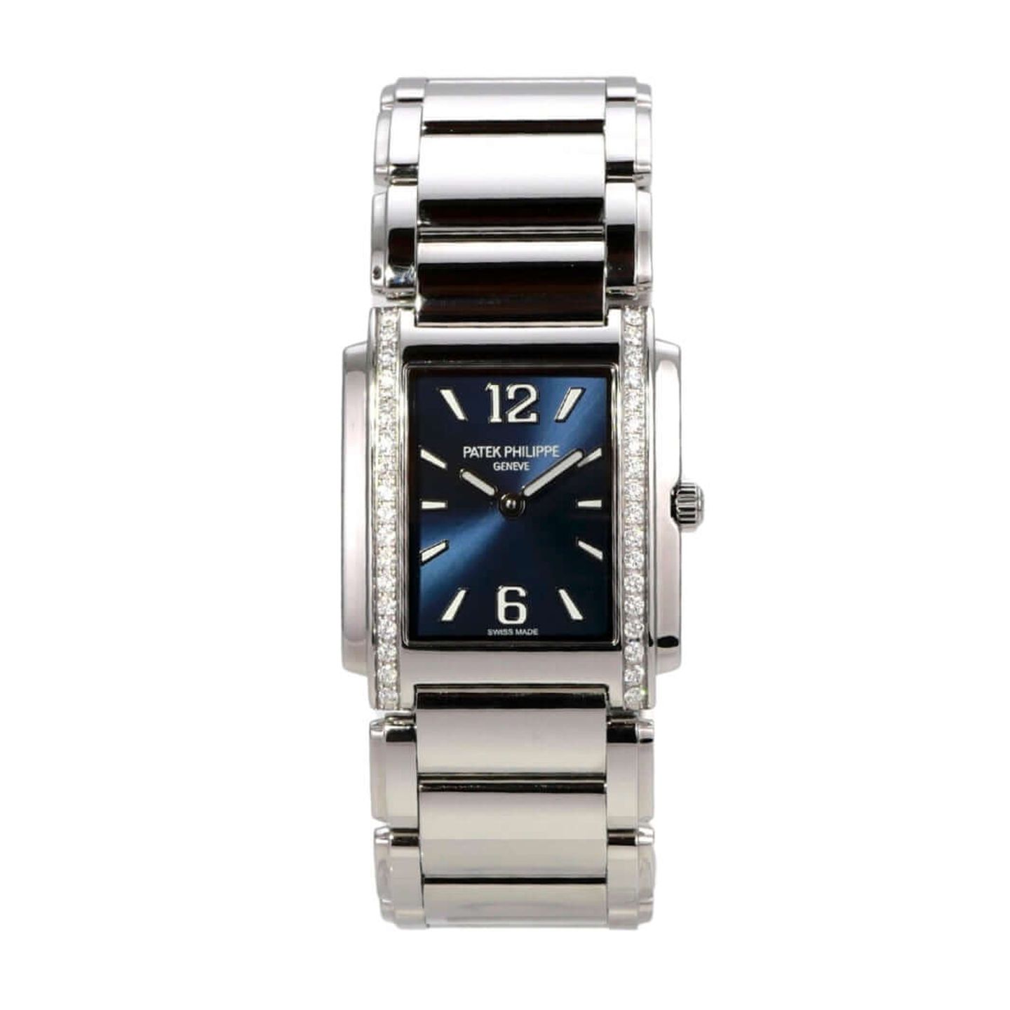 Patek Philippe Twenty~4 4910/1200A-001 (2022) - Blue dial 25 mm Steel case (2/8)